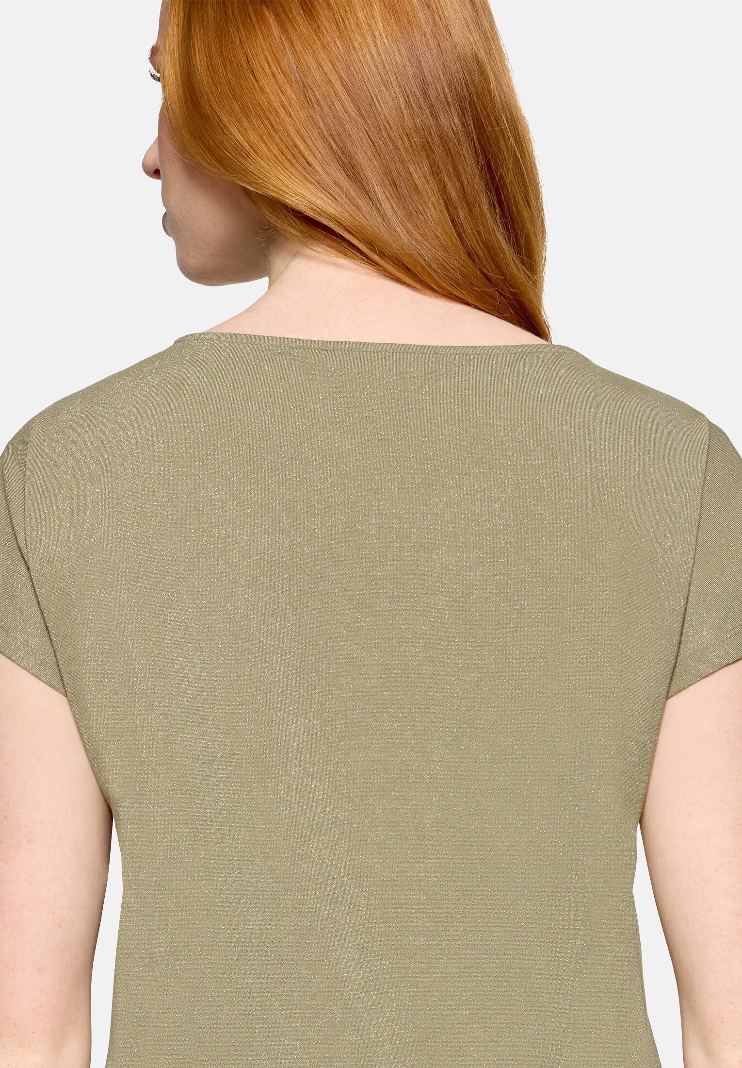 Betty Barclay Kurzarmshirt Damen mit Schleifenknoten (1-tlg)