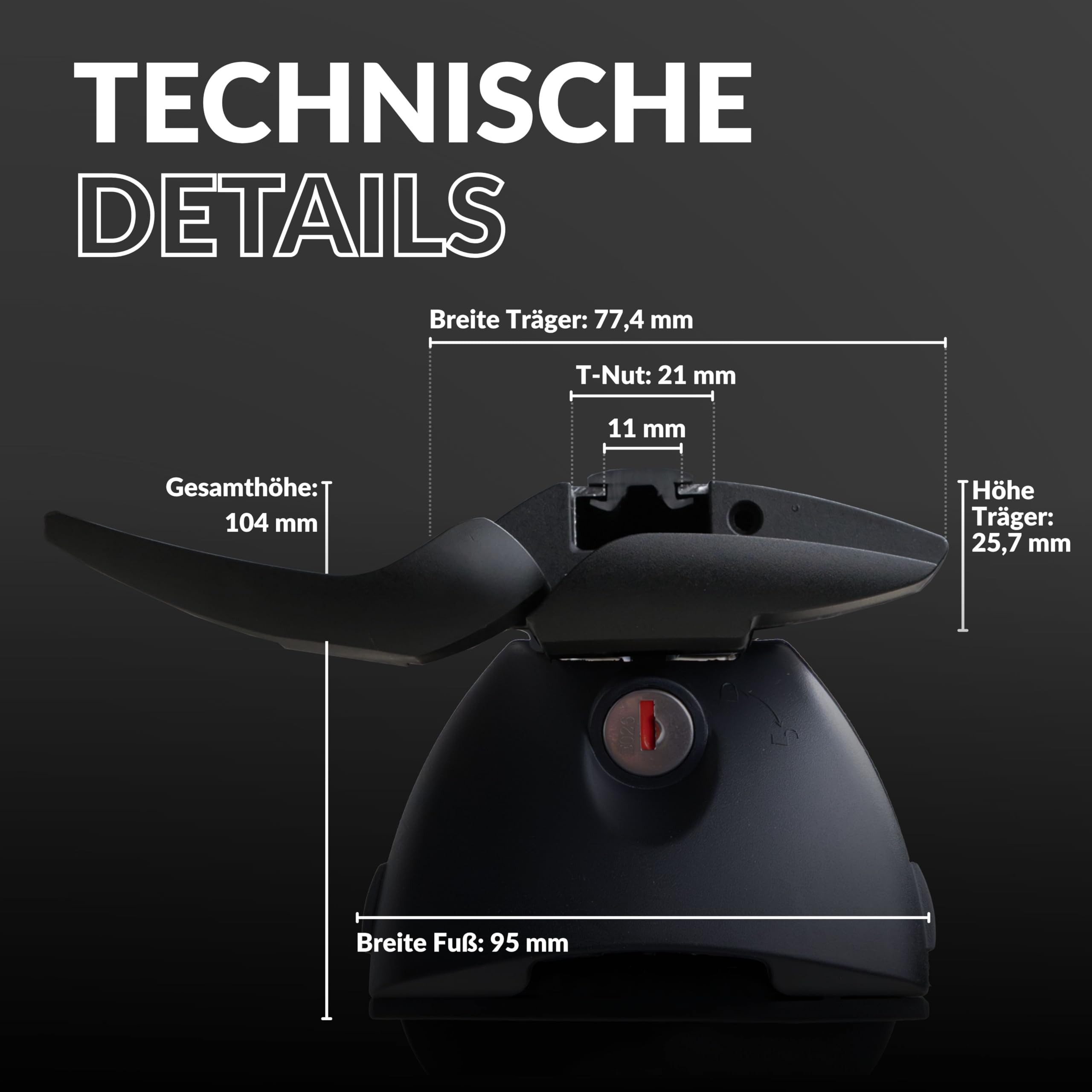 OWEN Dachträger Owen 5.0 Pro für Offene Reling