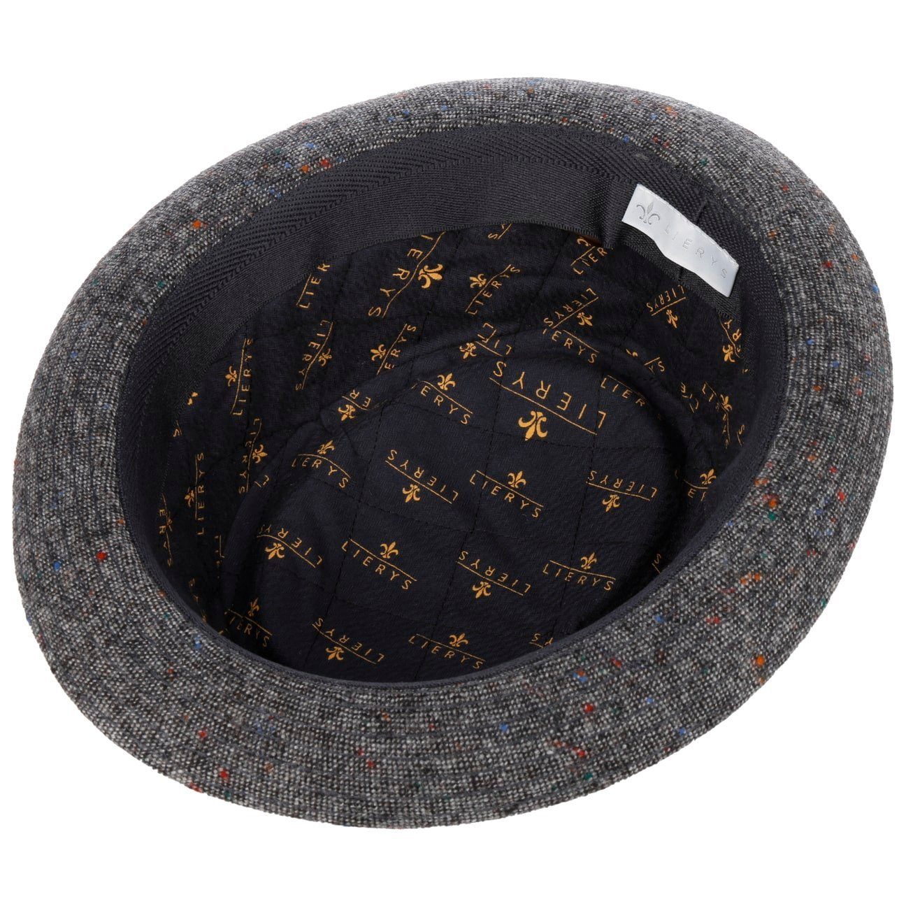 Lierys Fedora (1-St) Porkpie mit Futter, Made in Italy