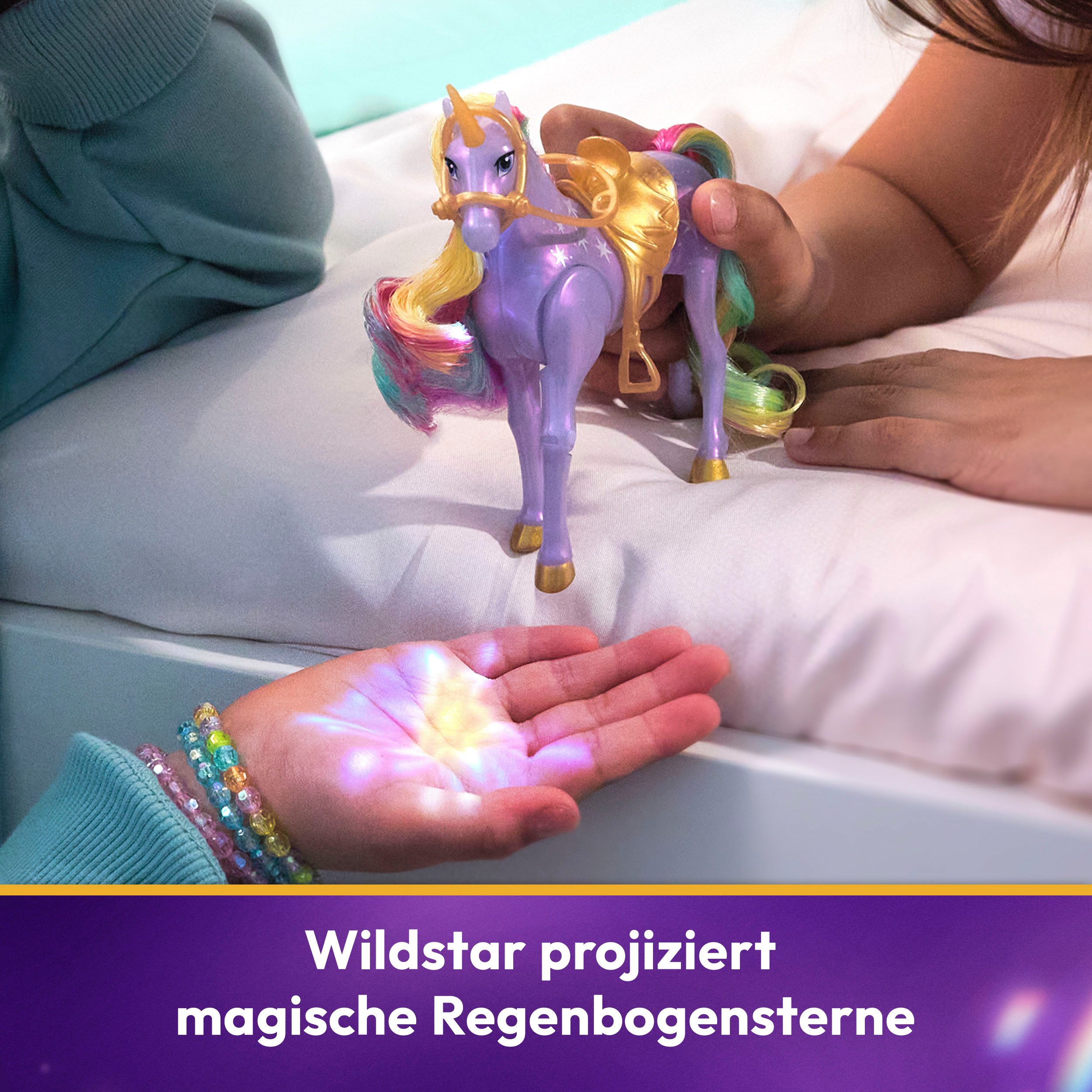 Spin Master Anziehpuppe Unicorn Academy - Small Doll & Unicorn - Sophia & Light Magic Wildstar – Bild 3 von 5