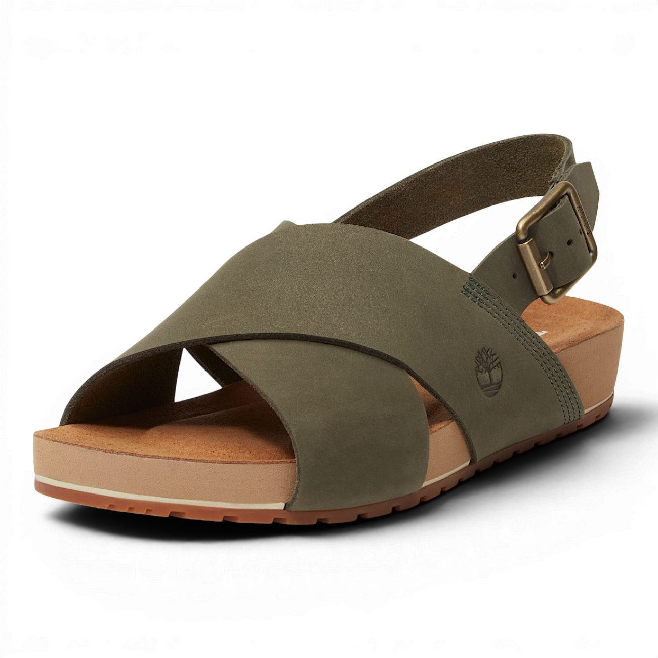 Timberland Malibu Waves Basic Backstrap dunkelgrün Damen Sandale