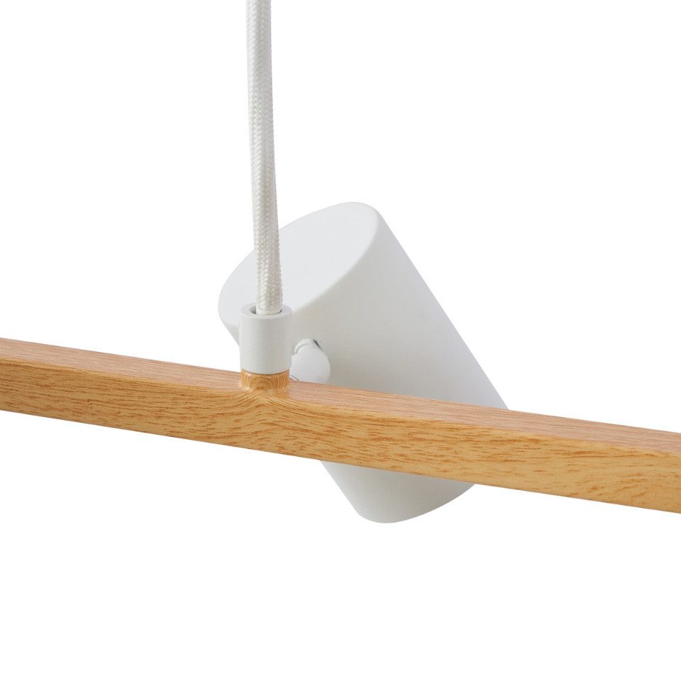 Qazqa Pendelleuchte Jeana straight, ohne Leuchtmittel, Warmweiß, QAZQA Hängeleuchte, gu10, Braun, Metall, Modern