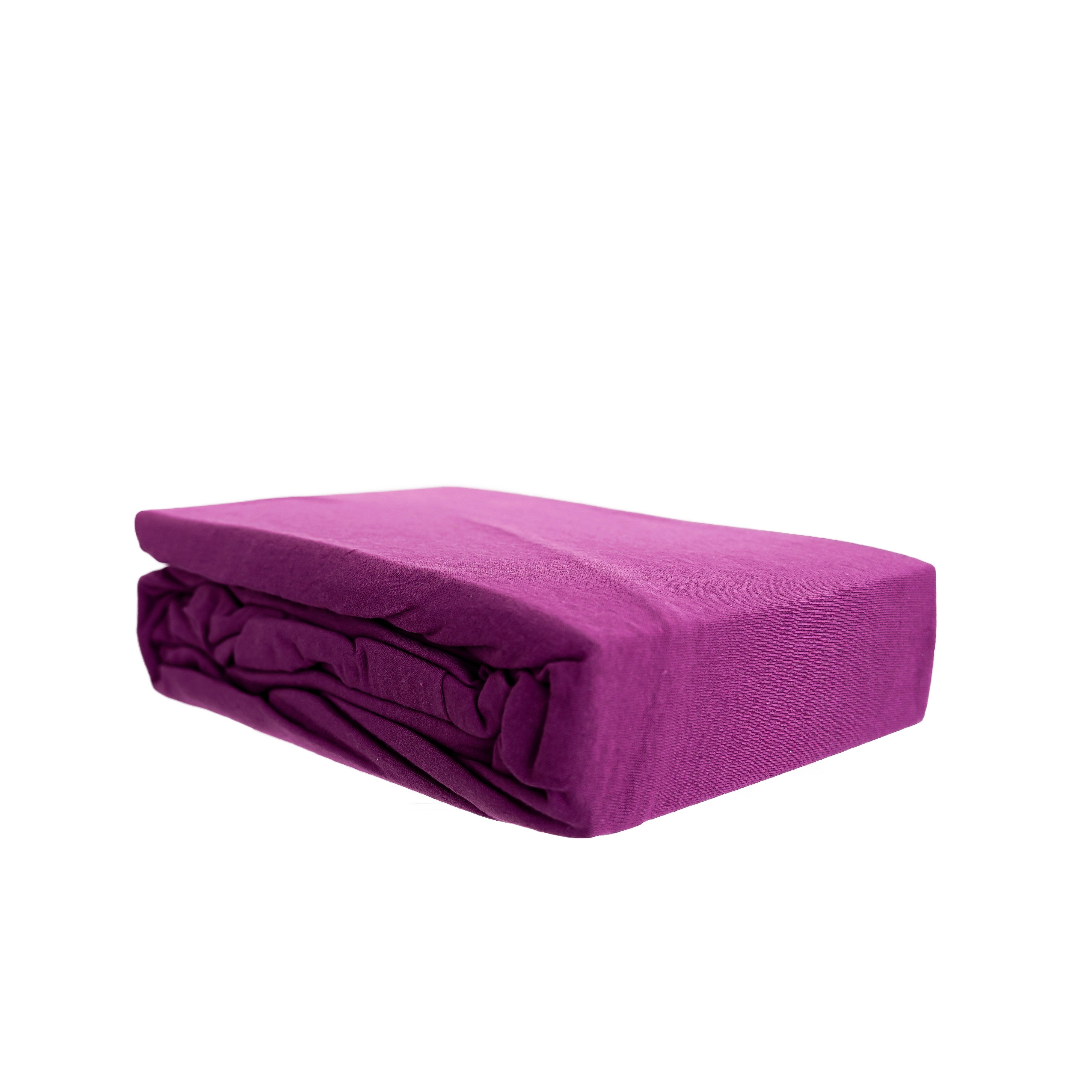 COFI 1453 Spannbettlaken 100% Baumwolle 200-200x220 cm + 40 cm Rundumgummizug