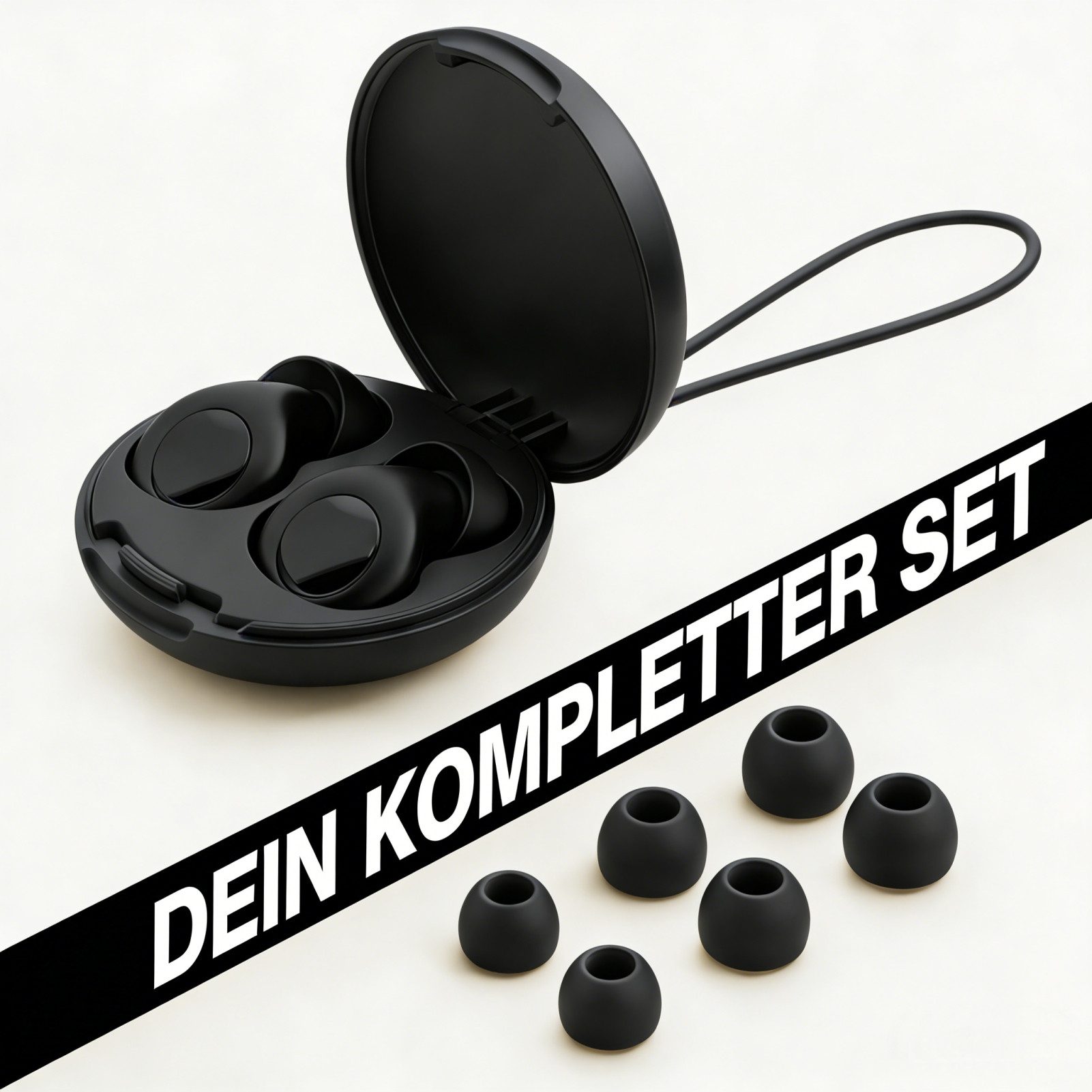 Jumpeak Gehörschutzstöpsel Ohrstöpsel zum Schlafen,Noise Cancelling Ohrstöpsel,gehörschutz,4Farbe, Ohrstöpsel schwimmen,Ohrstöpsel schlafen,Sleep deep Ohrstöpsel