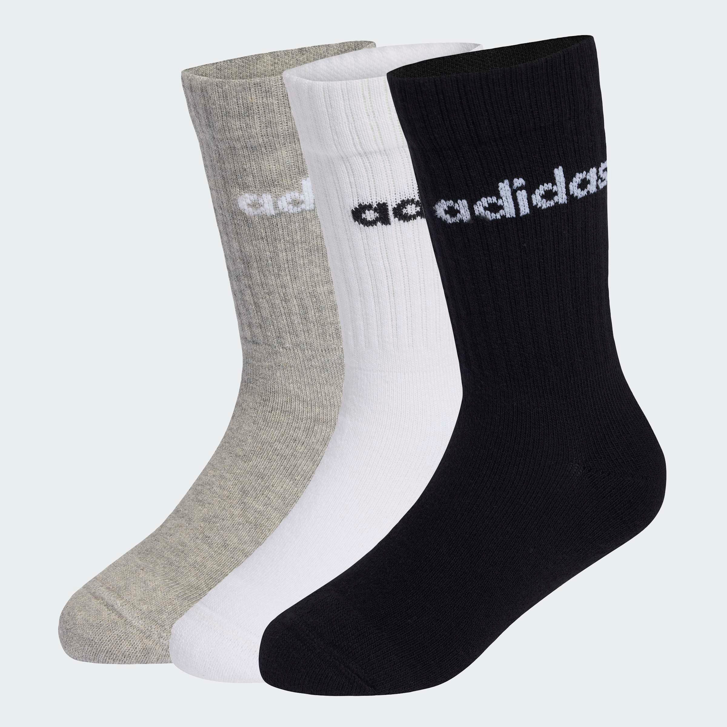 adidas Performance Funktionssocken LINEAR KIDS CREW 3ER-PACK (3-Paar)