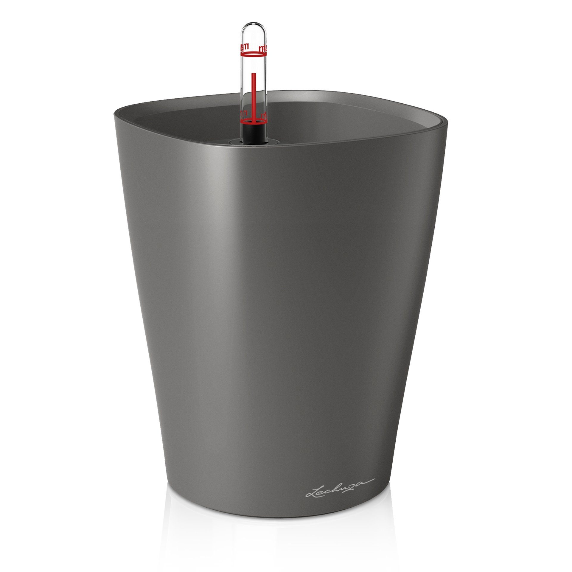 Blumentopf Pflanztopf Deltini anthrazit metallic