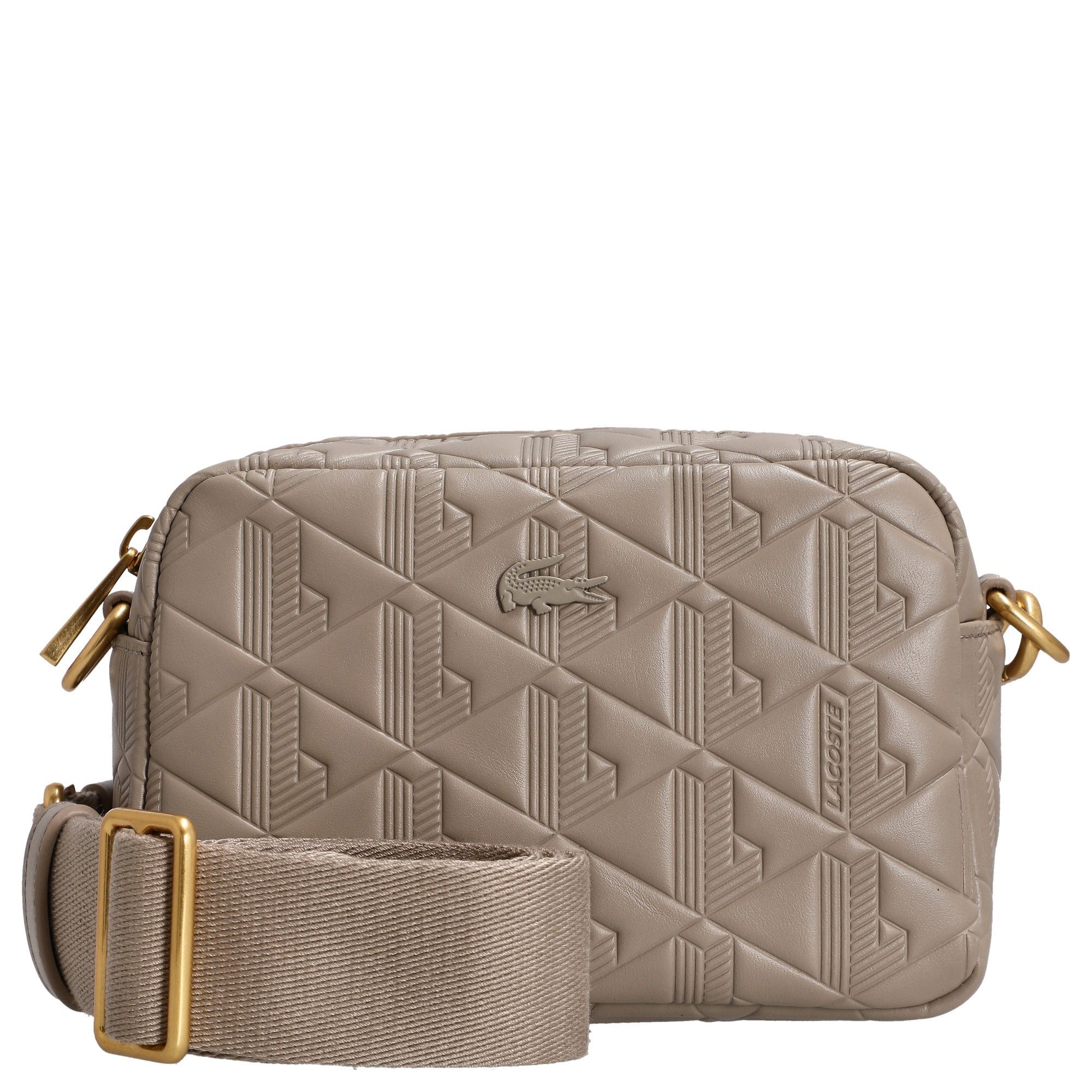 Lacoste Umhängetasche Maheki - Umhängetasche 17 cm (simply taupe)