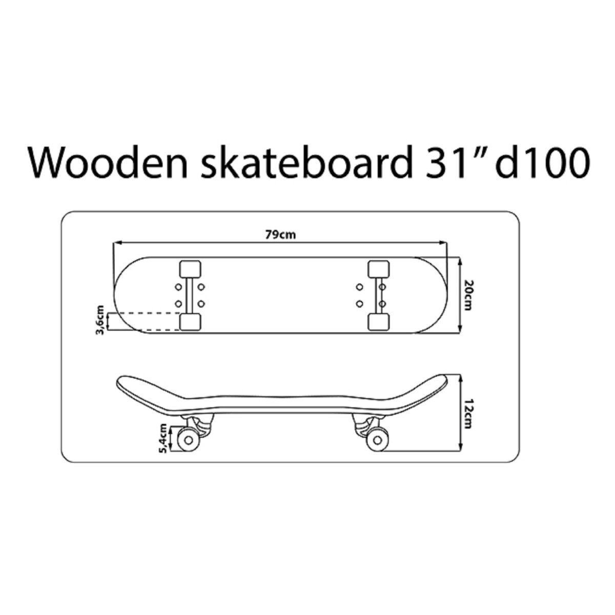 Star Wars Skateboard Star Wars Skateboard – Sicherer Fahrspaß für Kinder (79x20x12cm)