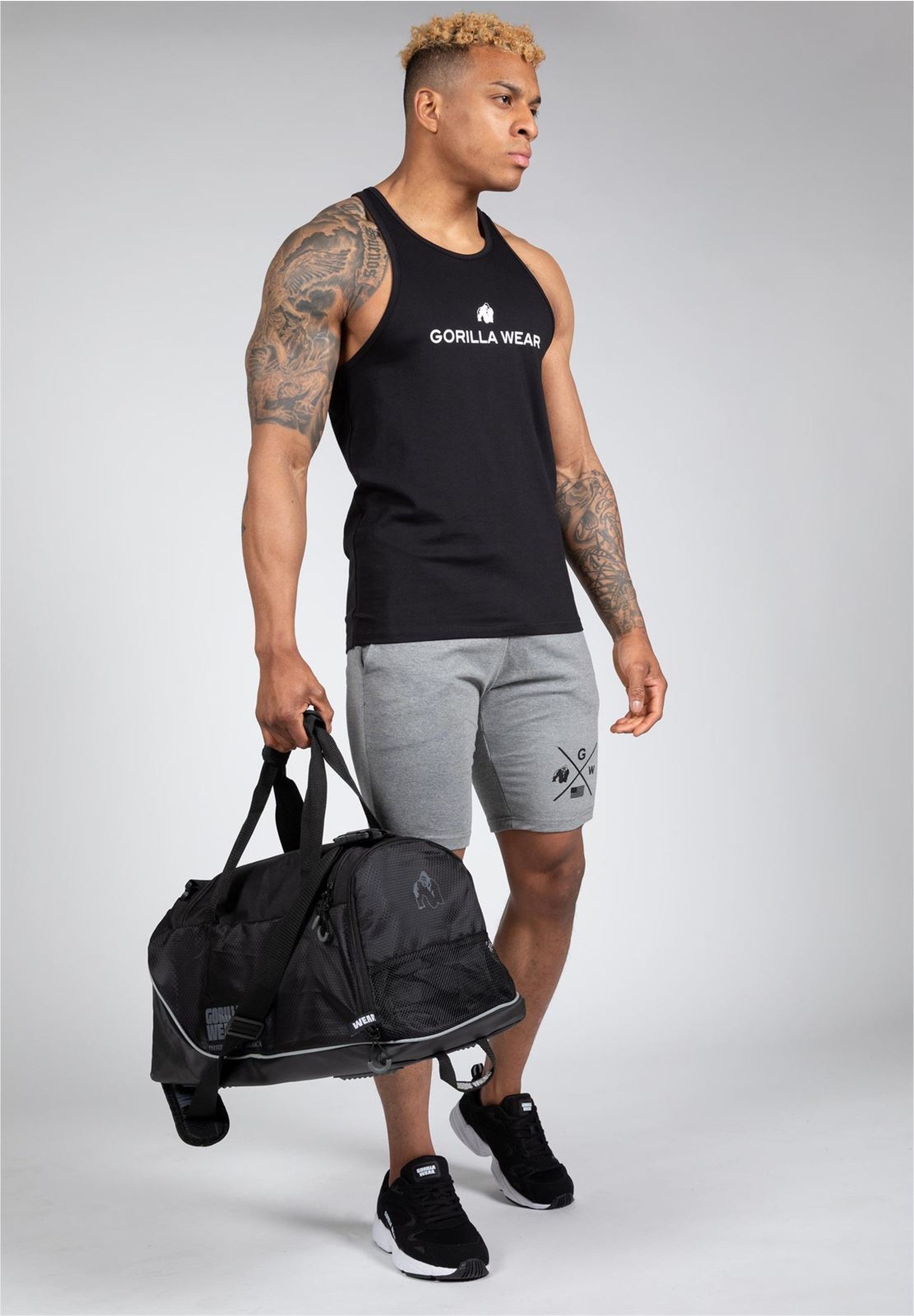 Gorilla Wear Funktionsshirt aus dehnbarem Material