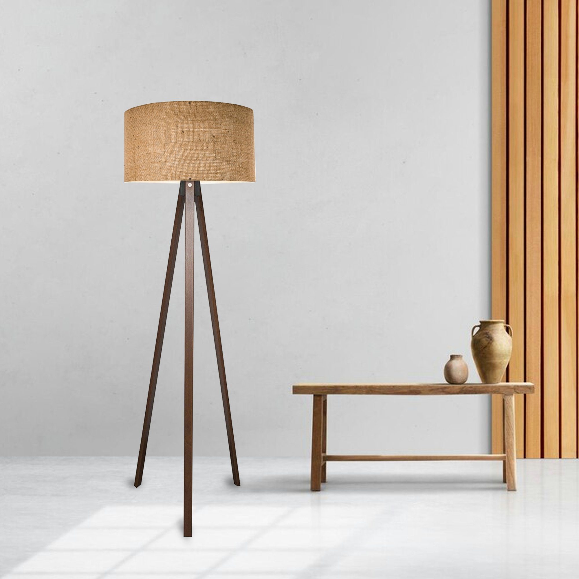 lux.pro Stehlampe, ohne Leuchtmittel, »Newport« Stehleuchte günstig online kaufen