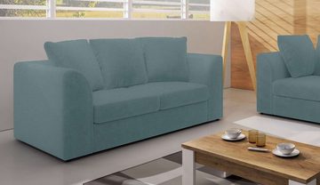 Stylefy Polstergarnitur Ethan, (Couchgarnitur, Set (2-tlg), bestehend aus 2-Sitzer und 3-Sitzer Sofas, Sitzkomfort