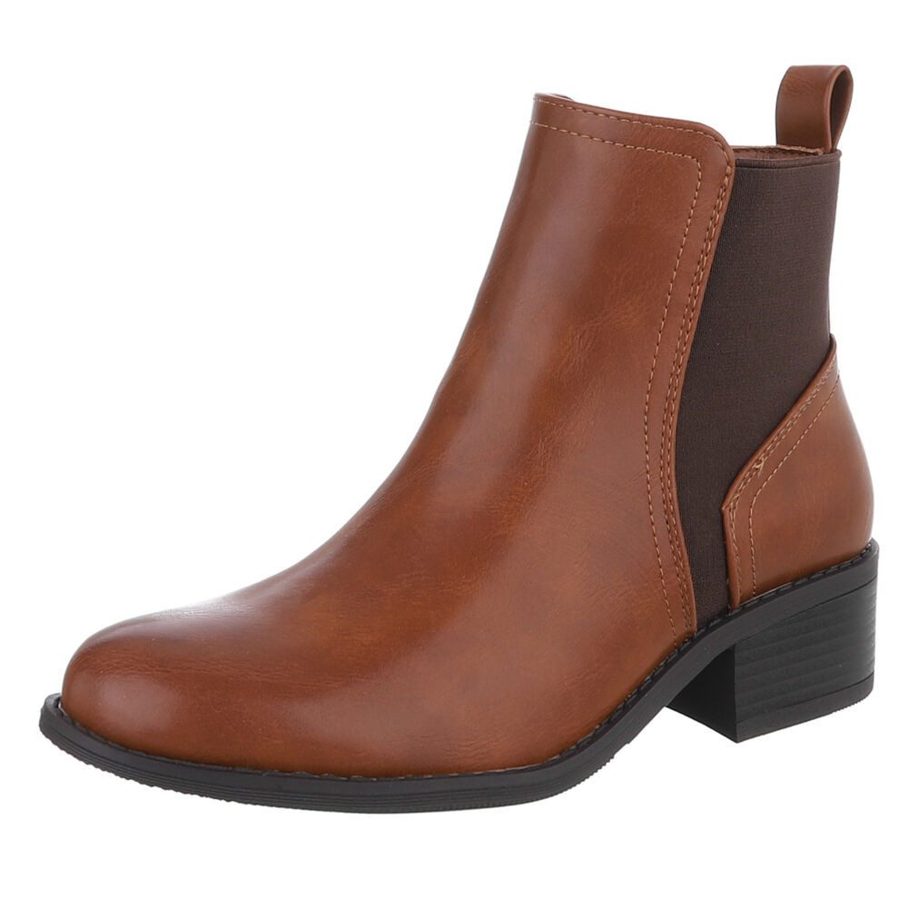Ital-Design Elegante Chelsea-Stiefel für Damen – Komfort & Stil Stiefelette günstig online kaufen