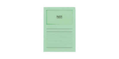 ELCO Organisationsmappe »Sichtmappe Ordo classico DIN A4 120g/m² Papier grün 100 St./Pack.«