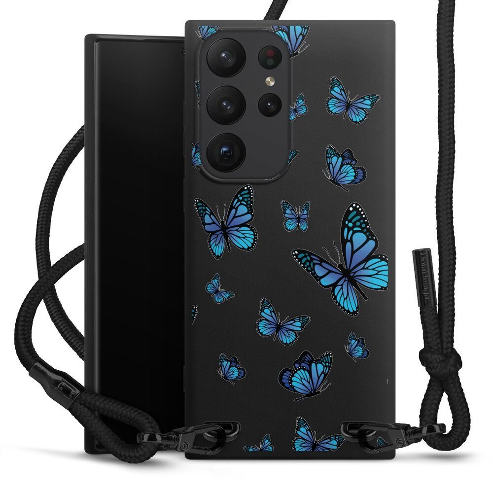 Handyhülle Schmetterling Muster transparent Butterfly Pattern Transparent