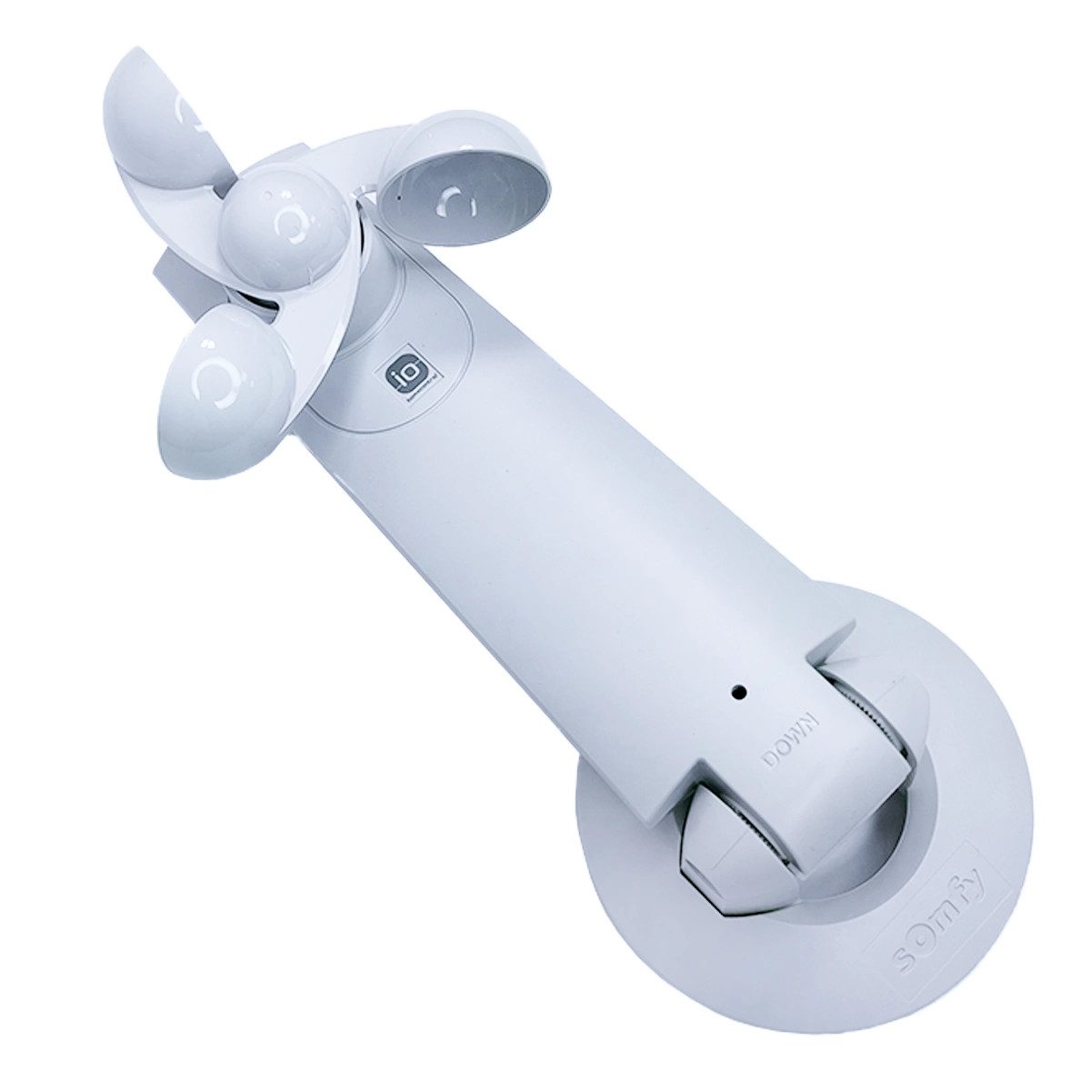 SOMFY GmbH Geschwindigkeitssensor Somfy Eolis WireFree 1816084 Funkwindsensor Windschutz für Raffstoren, (1-St)