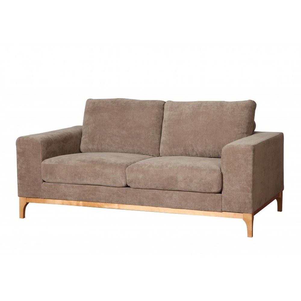 JVmoebel Polstergarnitur Designer Sofa in Braun mit Polyätherschaum-Polsterung, Made in Europa