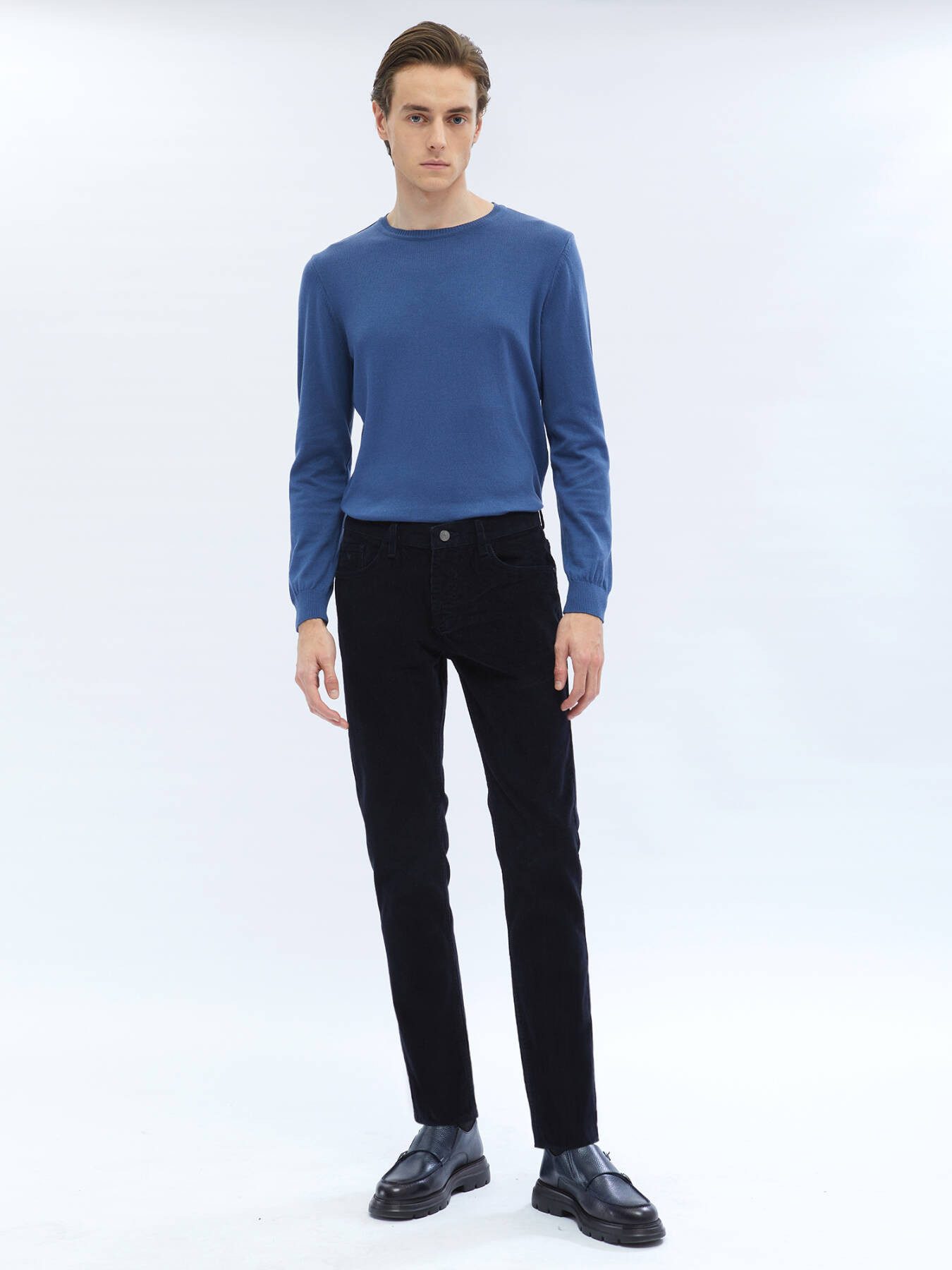 KİP Chinohose Gewebte Slim Fit Velours Freizeit-Hose günstig online kaufen