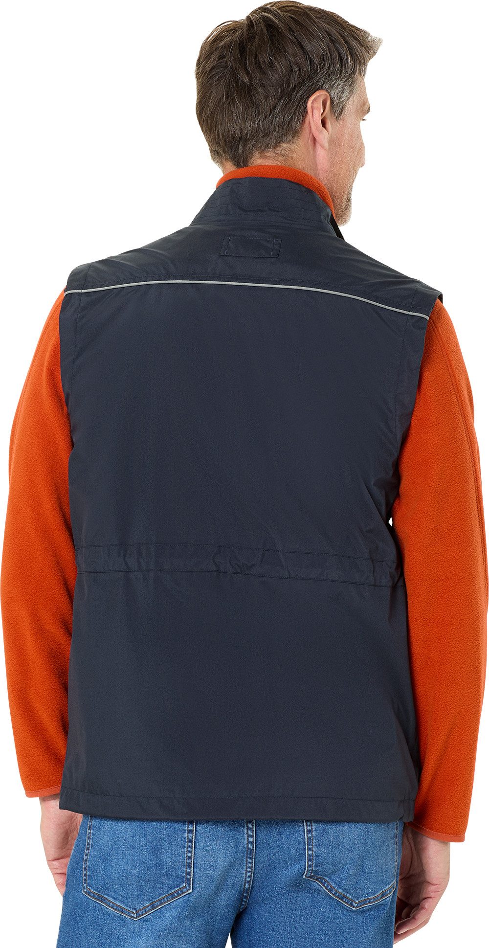 Nordcap Funktionsweste Rückenpasse mit reflektierender Paspelierung