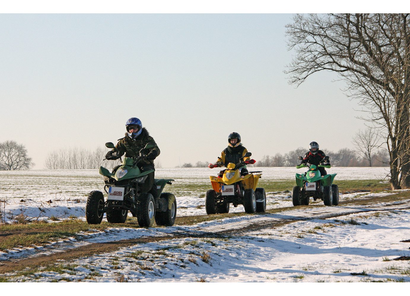 Jochen Schweizer Erlebnisgutschein Quad Tour bei Rheine, Das Rheine-Fahrvergnügen!