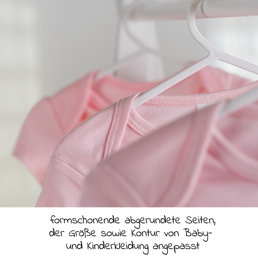 Bunt, 22 LaLoona Kinder & Stück Kinderkleiderbügel Babykleiderbügel Babys für Kleiderbügel
