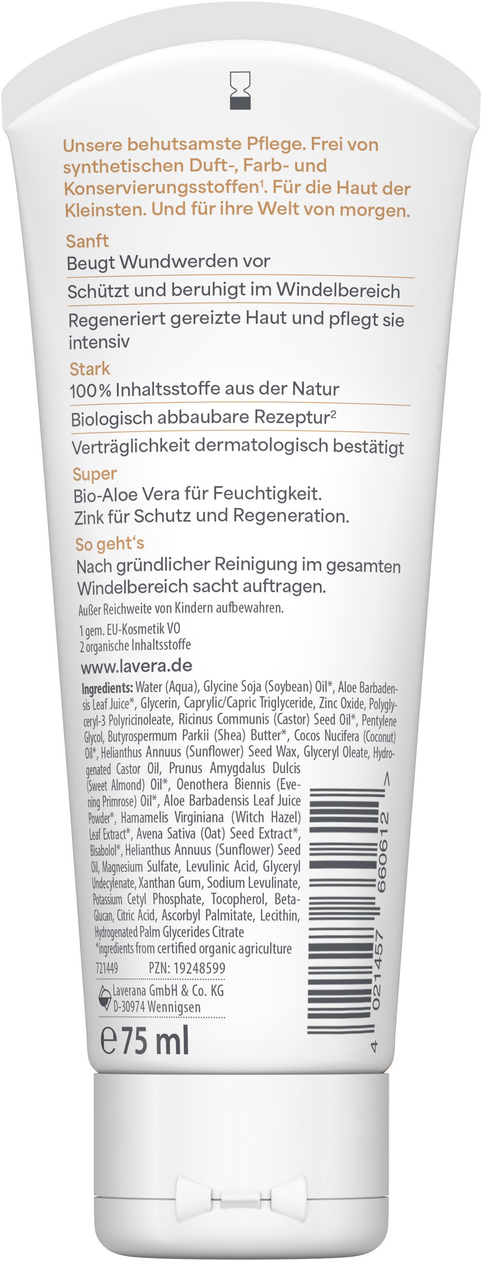 lavera Körpercreme Baby & Kinder Wundschutzcreme