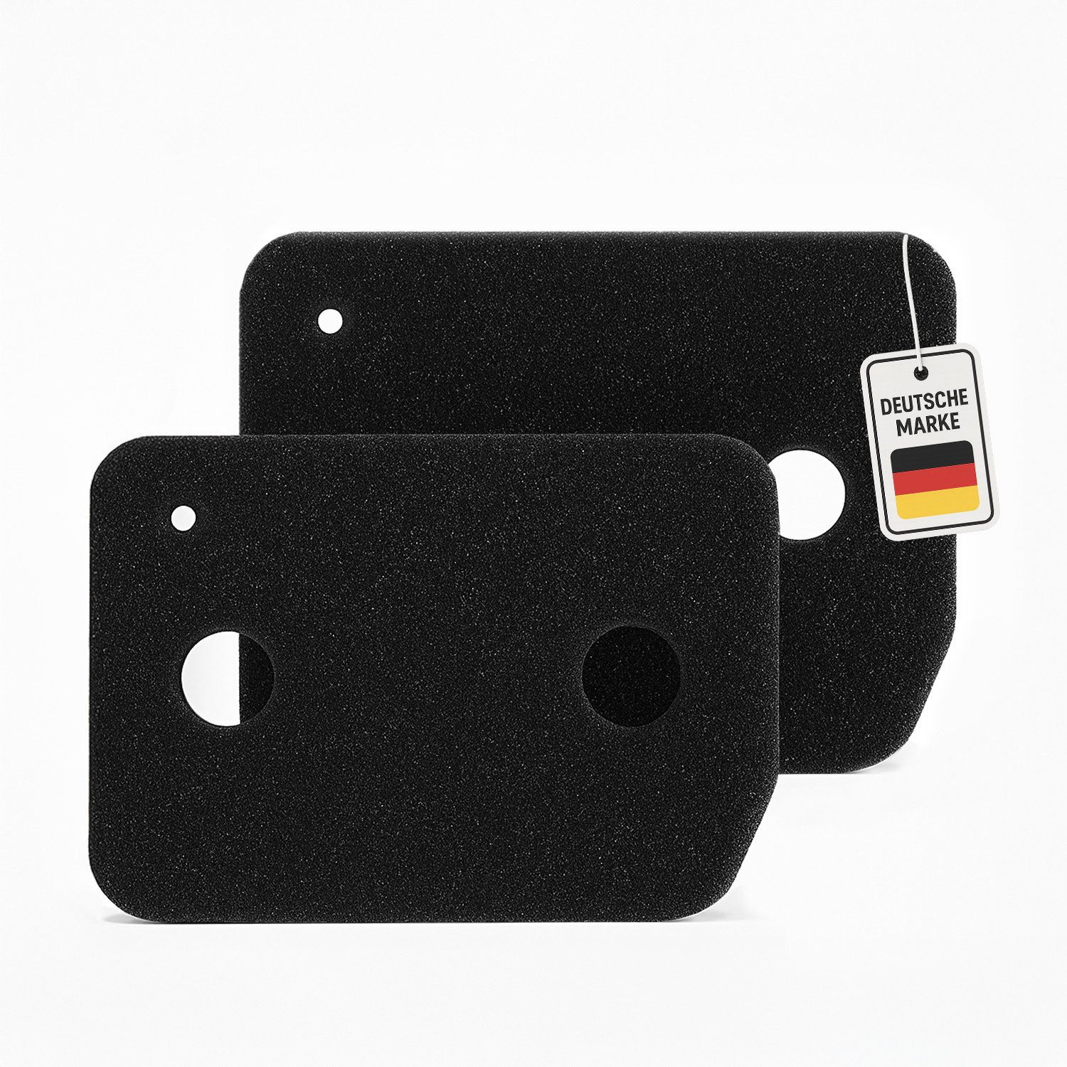 Roxlin Filtereinsatz Dryer Filter for Miele T1 9164761, Sponge Mat Fine-Coarse (2 St)