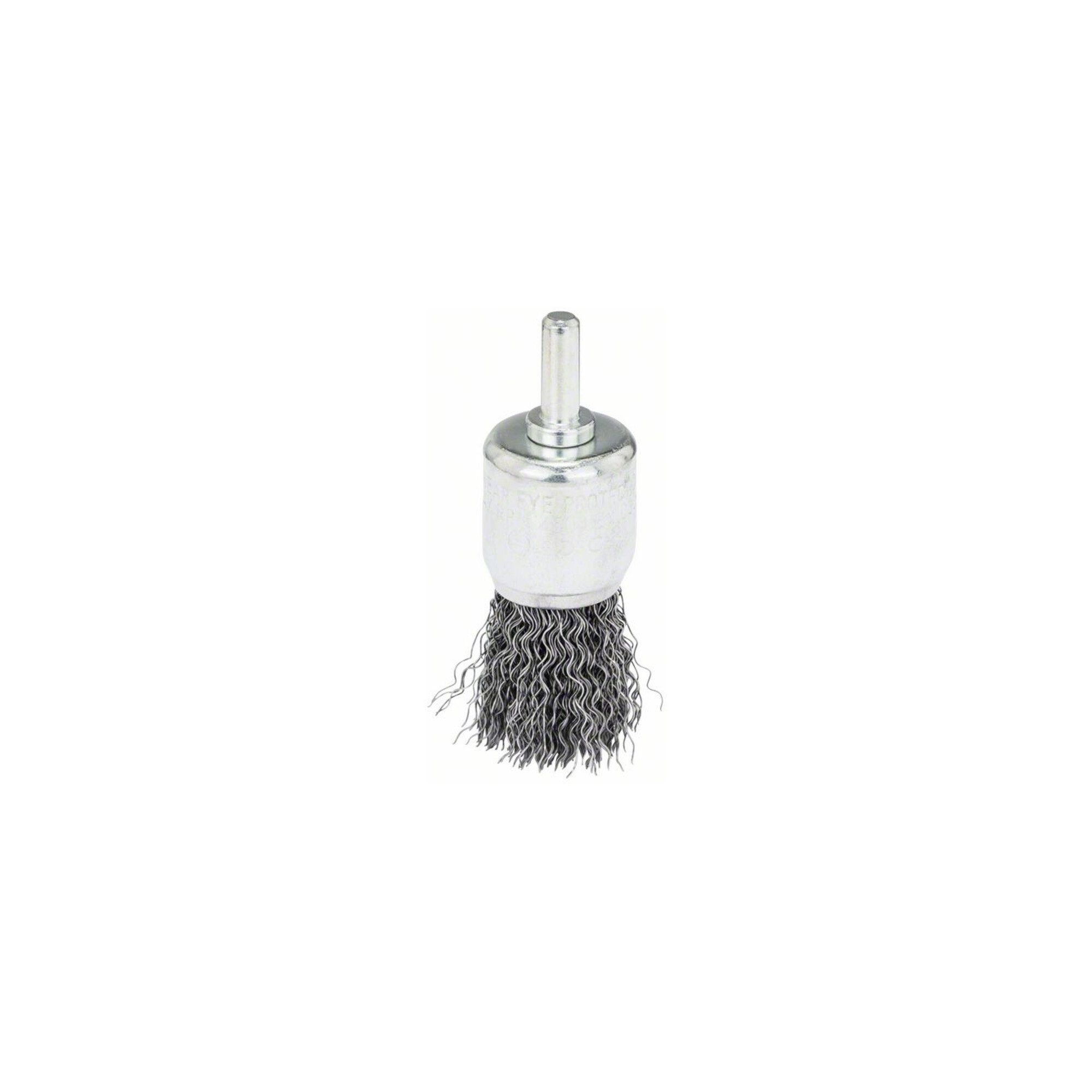 Bosch Professional Drahtbürste Bosch Pinselbürste für Bohrmaschinen, gewellter Draht, 25 mm