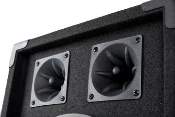 McGrey DJ-1022 DJ PA Box Party-Lautsprecher (N/A, 200 W, 25cm (10 zoll) Subwoofer 2-Wege System und zwei Piezo-Hochtönern)