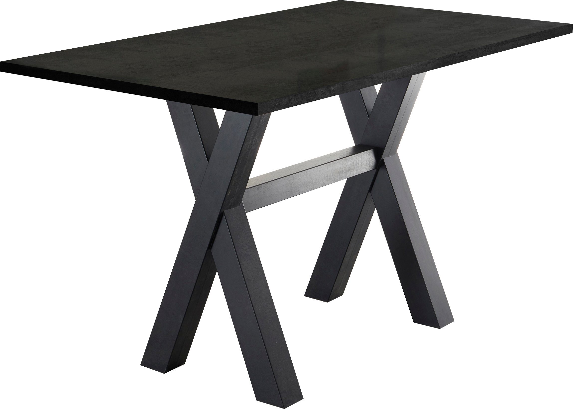 Mäusbacher Bartisch, Gestell in X-Form (Breite günstig online kaufen