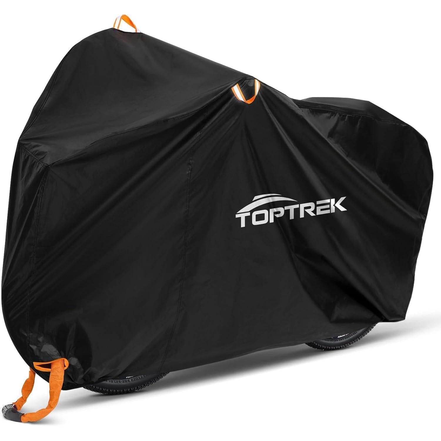 Abdeckhaube Fahrradabdeckung Wasserdicht 210D Oxford-Gewebe Outdoor 200x110x70cm