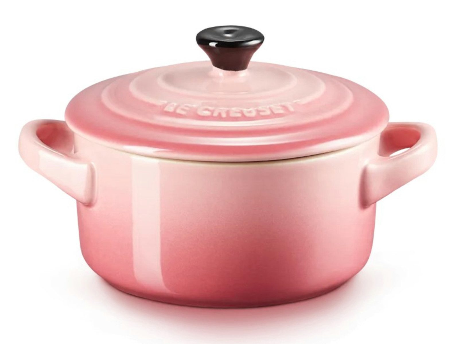 LE CREUSET Auflaufform Mini-Cocotte rund rose quartz 10cm, Steinzeug
