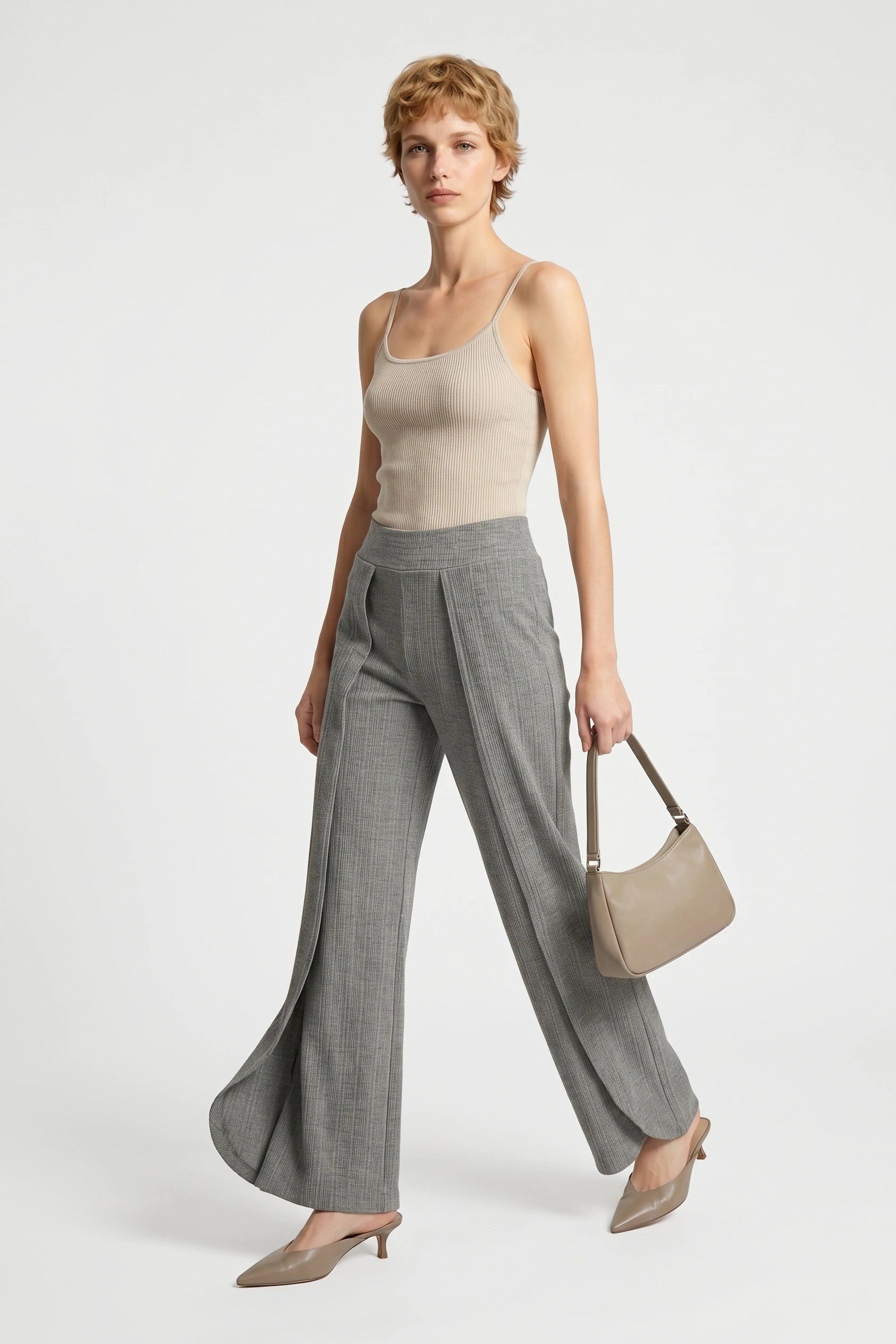 Alexa Dash Bequeme Jeans Weite Wickelhose
