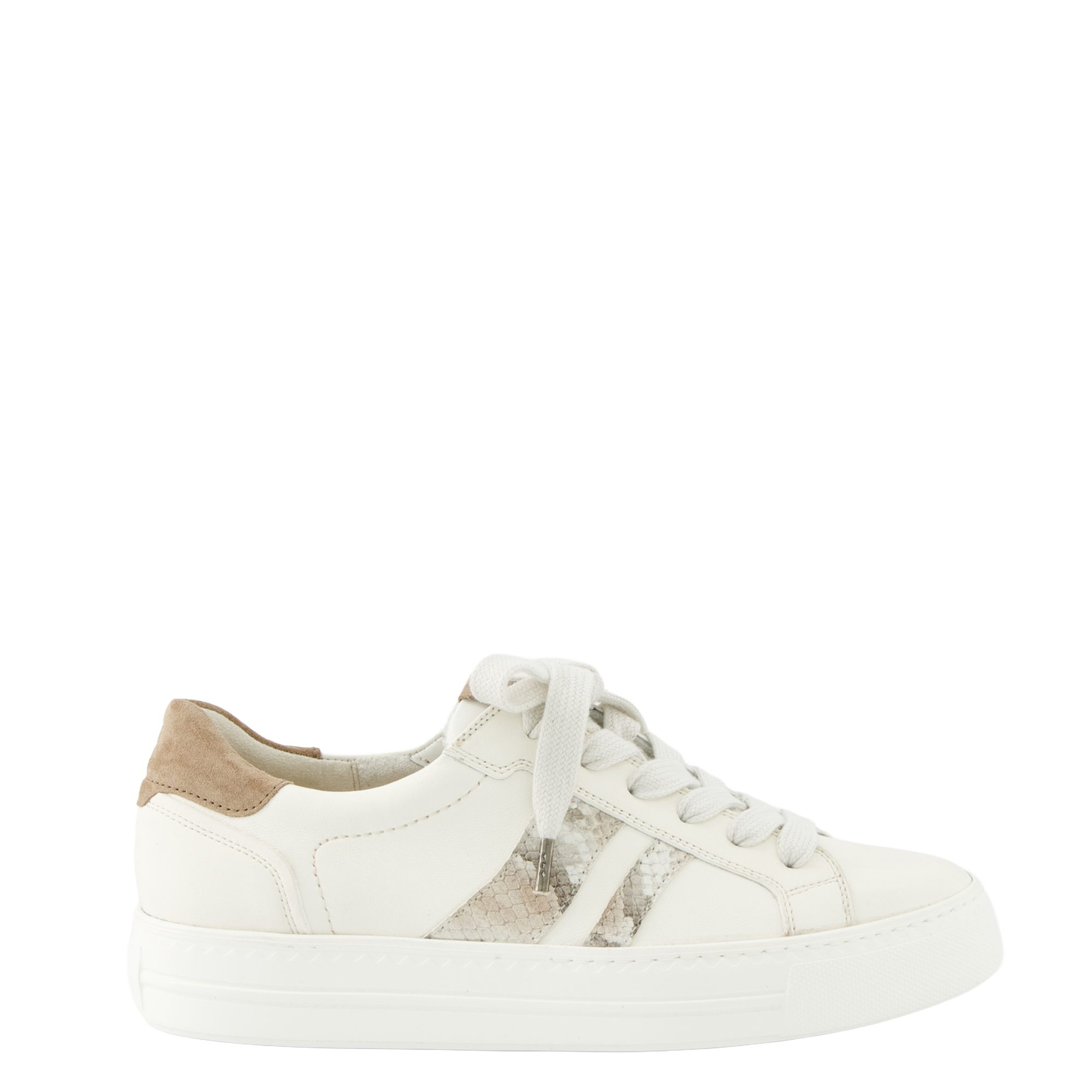 Paul Green Paul Green 5539-009, Sneaker, Weiß,kombiniert, Damen Sneaker