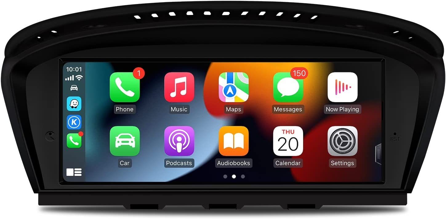 GABITECH Autoradio Navi für BMW E60 E61 E63 E64 E90 E91 E92 E93 3/5 Series CCC Autoradio (FM / AM-Radio, RDS, DAB+ Optional, Drahtlos Carplay und Android Auto. 8.8 Zoll Octa-Core)