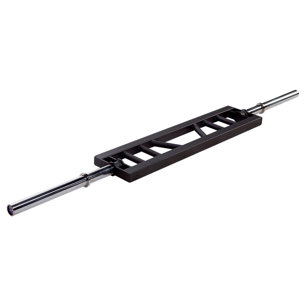 HMS Trizepsstange Multigriffstange Hammerstange Krafttrainingsstange, Chromstahl, Stahl, 213.0 cm (Spar-Set, 1-tlg., 213 cm gerändelt), 3 Griffweiten, gerändelt, Chromstahl, 50 mm Aufnahme