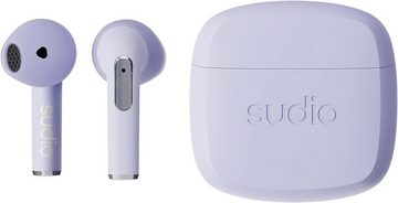 sudio Integriertes Mikrofon,IPX4 wasserfest In-Ear-Kopfhörer (Flexibel nutzbar: Mono- oder Stereo-Modus, sogar gleichzeitig mit zwei Geräten verbindbar dank Bluetooth Multipoint., Perfekte kabellose Ohrhörer für unterwegs mit modernster Technologie)