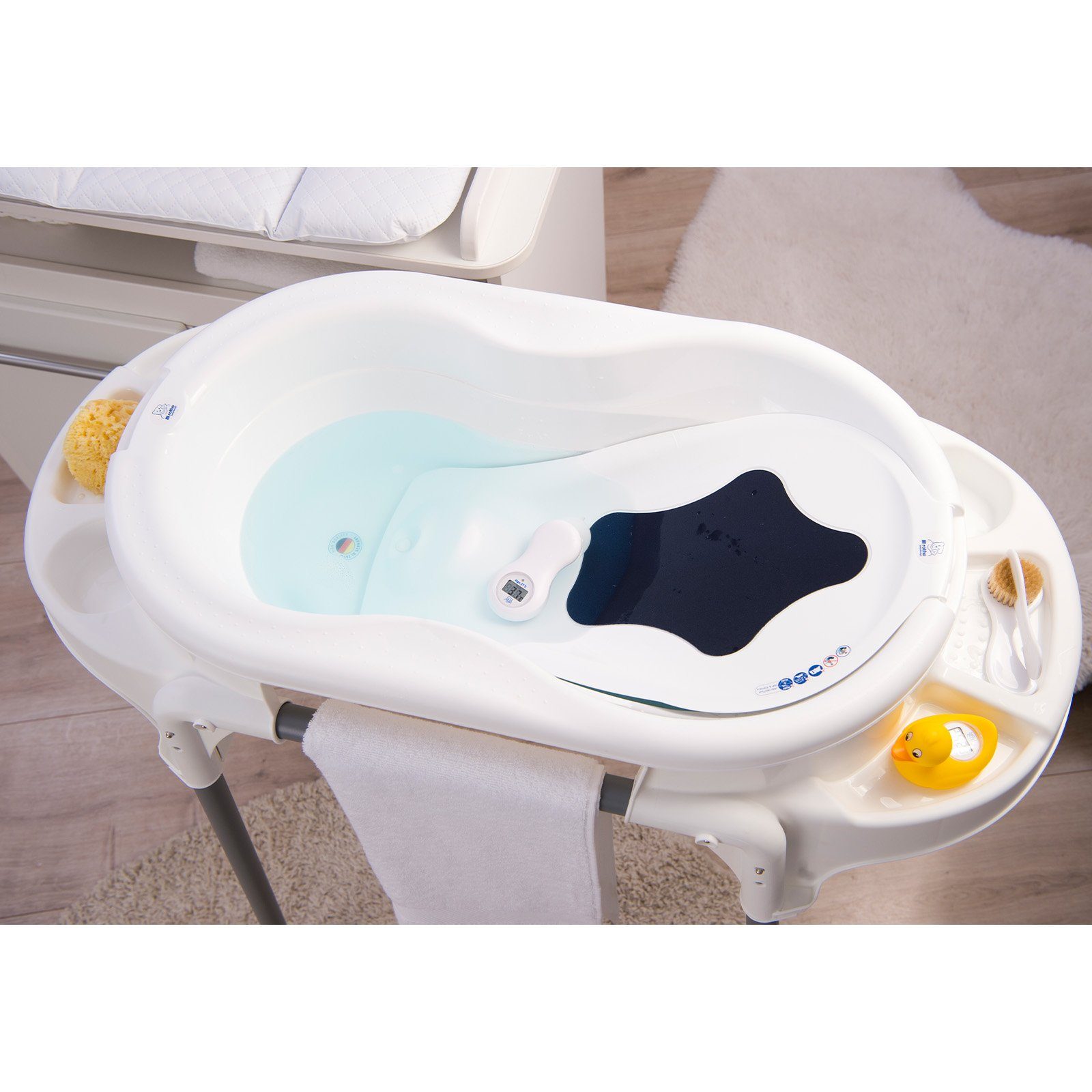 Weiß Rotho Babybadewanne Babydesign