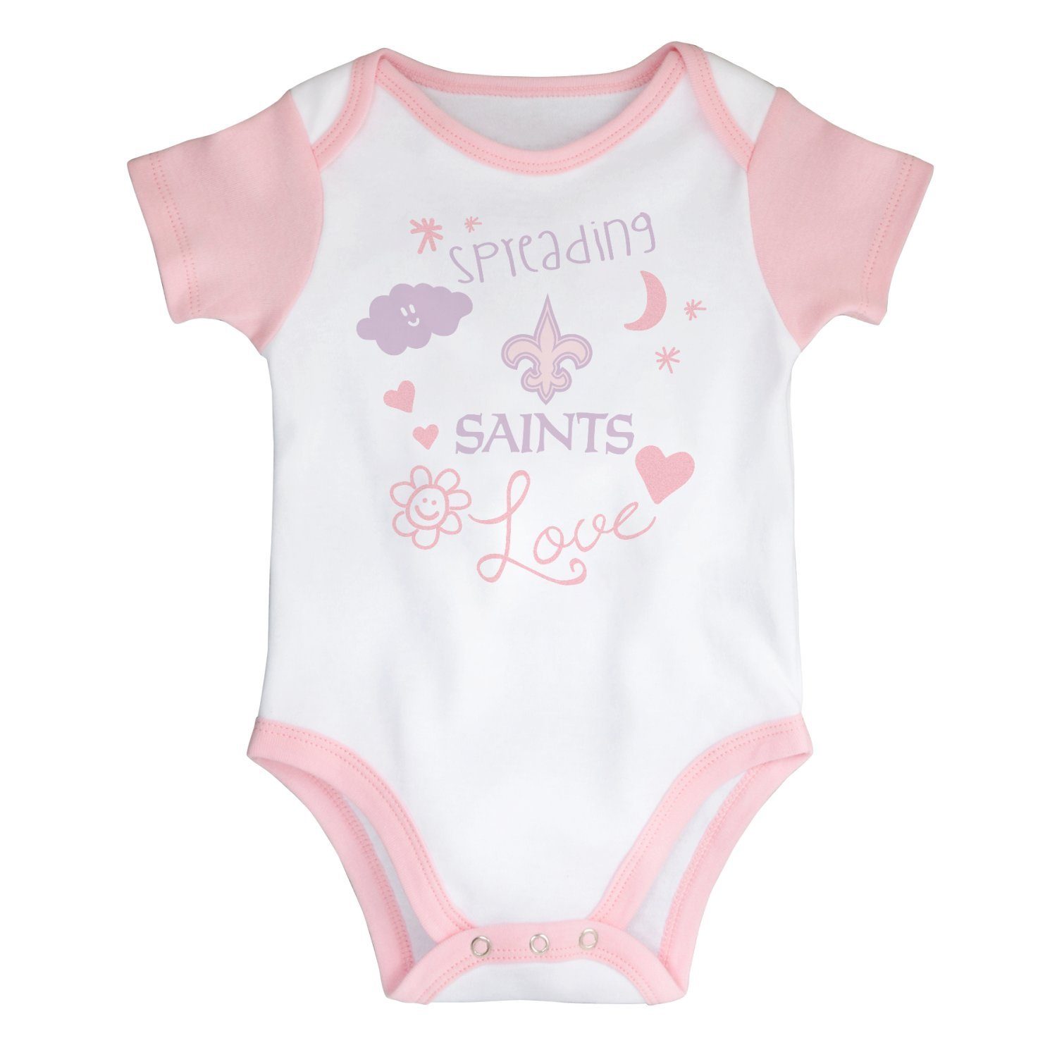 Outerstuff Print-Shirt NFL Body Leggings Set New Orleans Saints