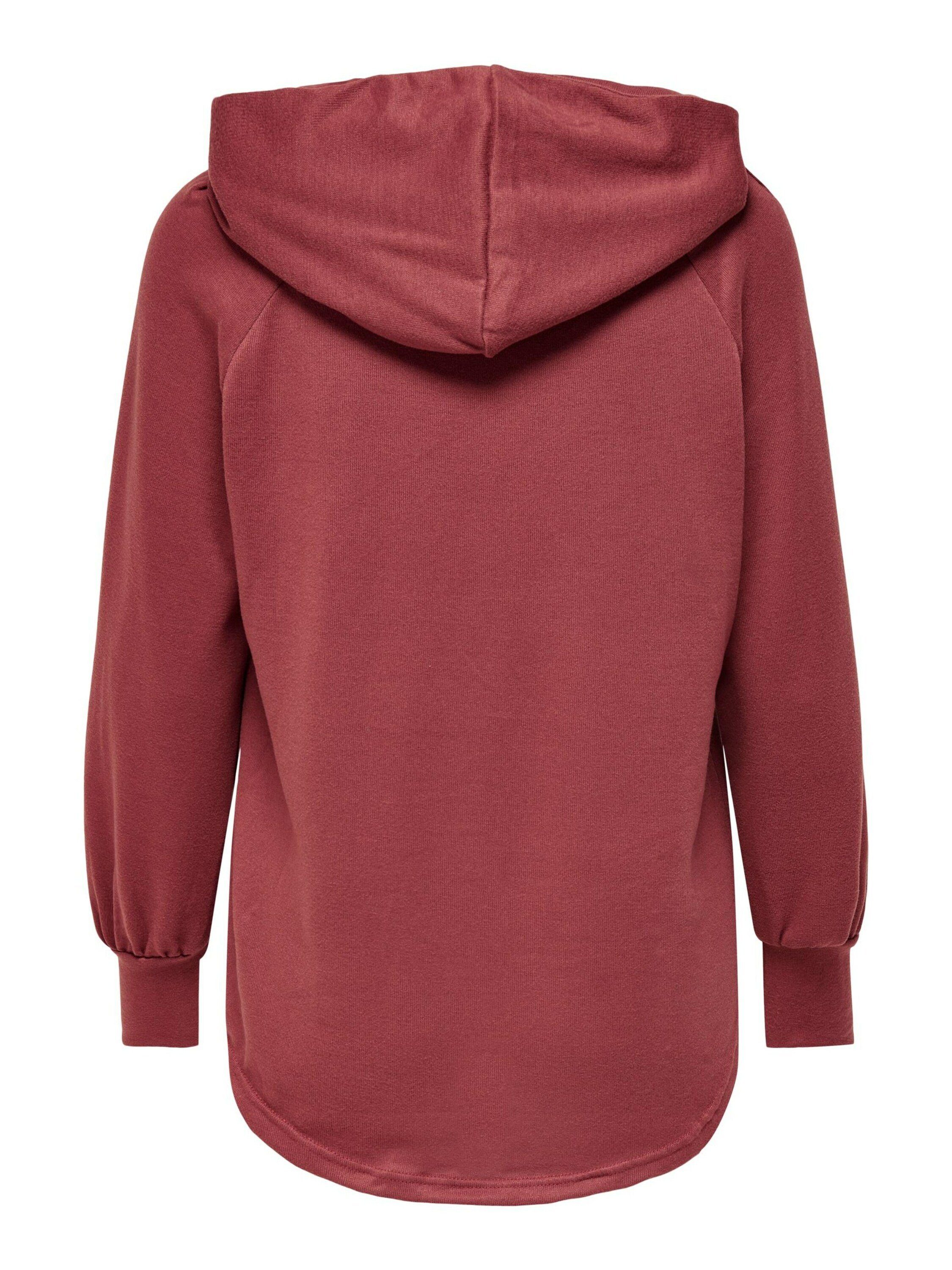 ONLY Sweatshirt ELCOS EMMA (1-tlg) Plain/ohne Details, Drapiert/gerafft, Weiteres Detail