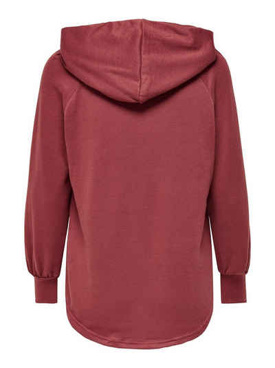 ONLY Sweatshirt ELCOS EMMA (1-tlg) Впередes Detail, Plain/ohne Details, Drapiert/gerafft