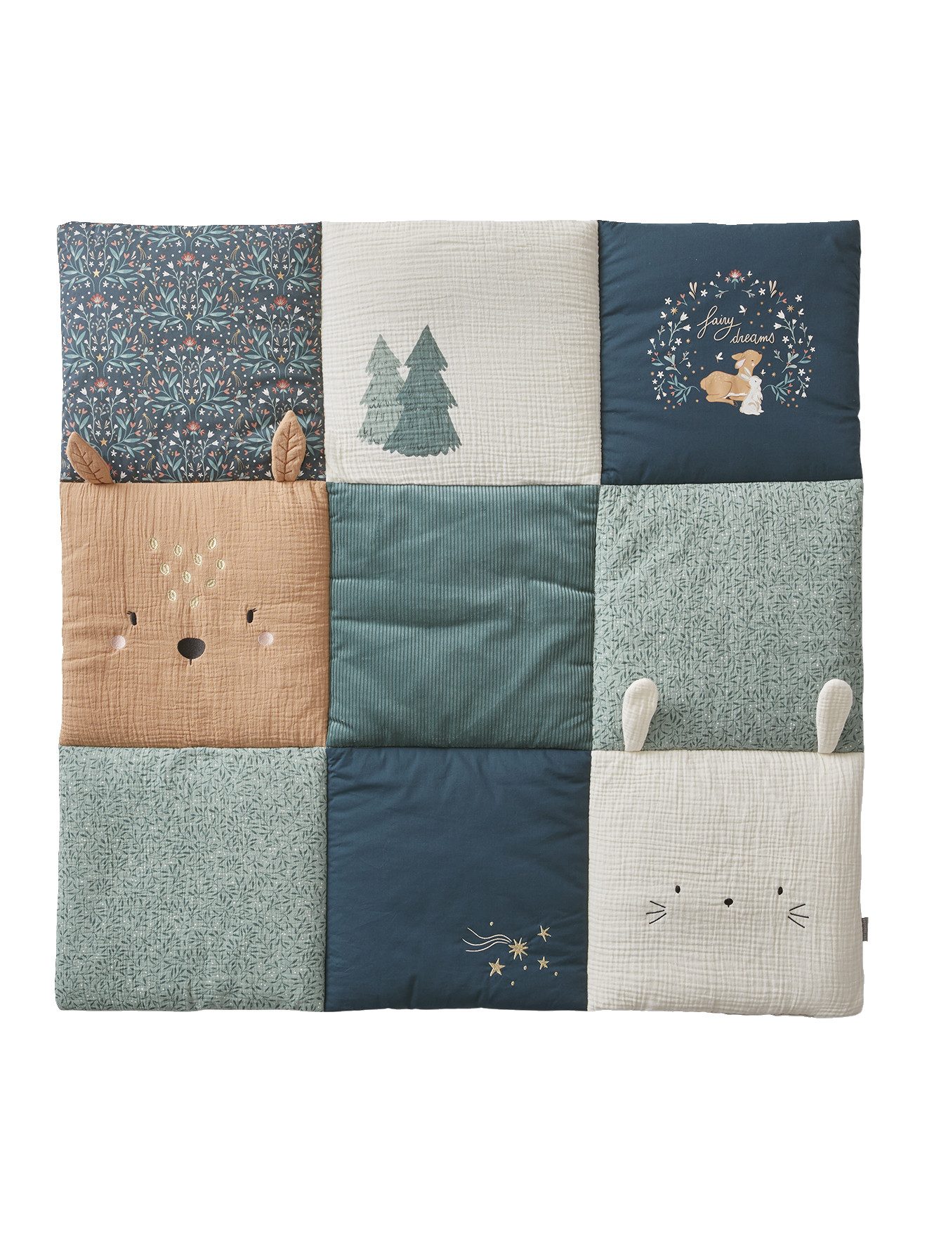 Babydecke Baby Spieldecke/ Laufstalleinlage MAGIC FOREST, günstig online kaufen