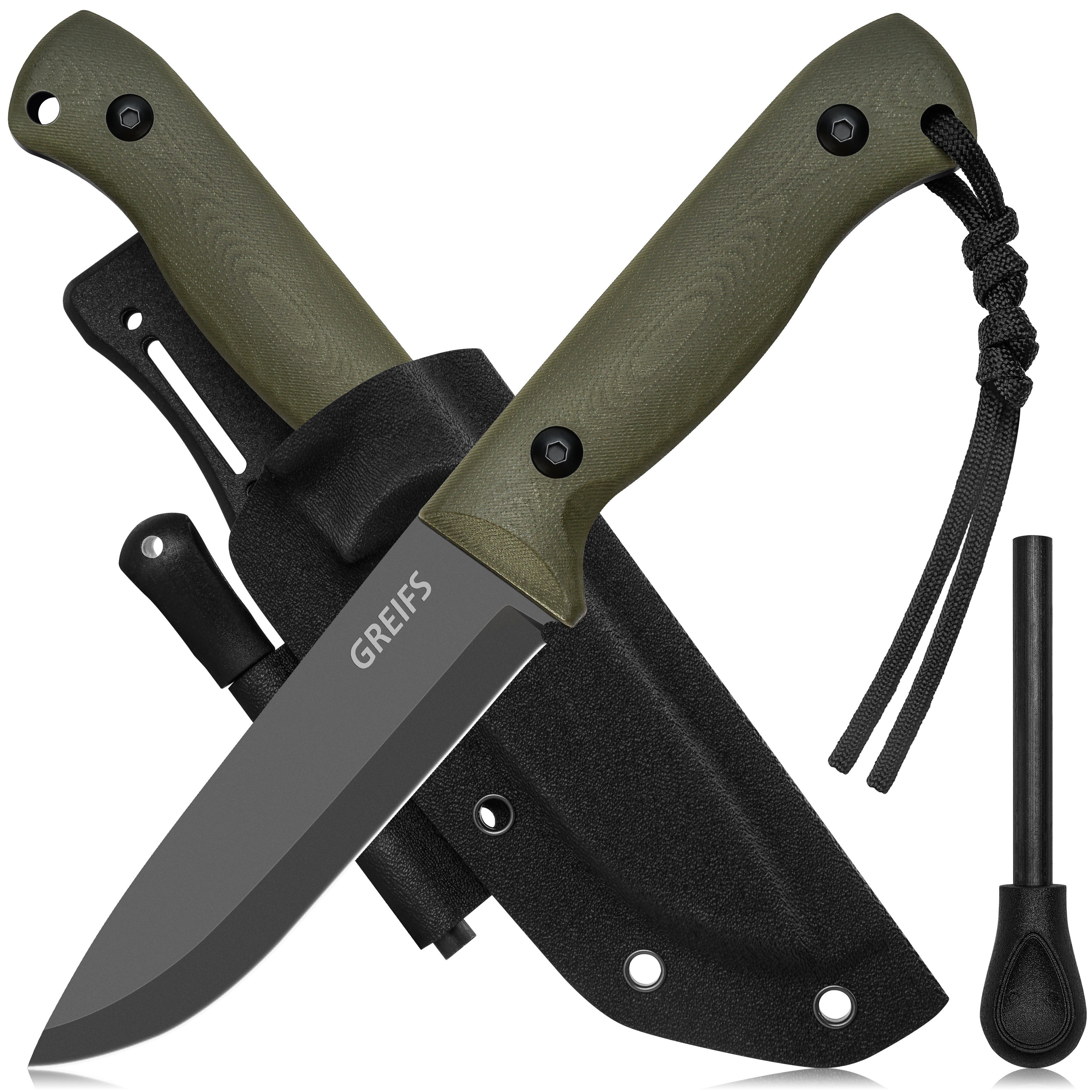 GREIFS Universalmesser BUSHMASTER Outdoor-Messer aus D2 Stahl mit Kydex Hol günstig online kaufen