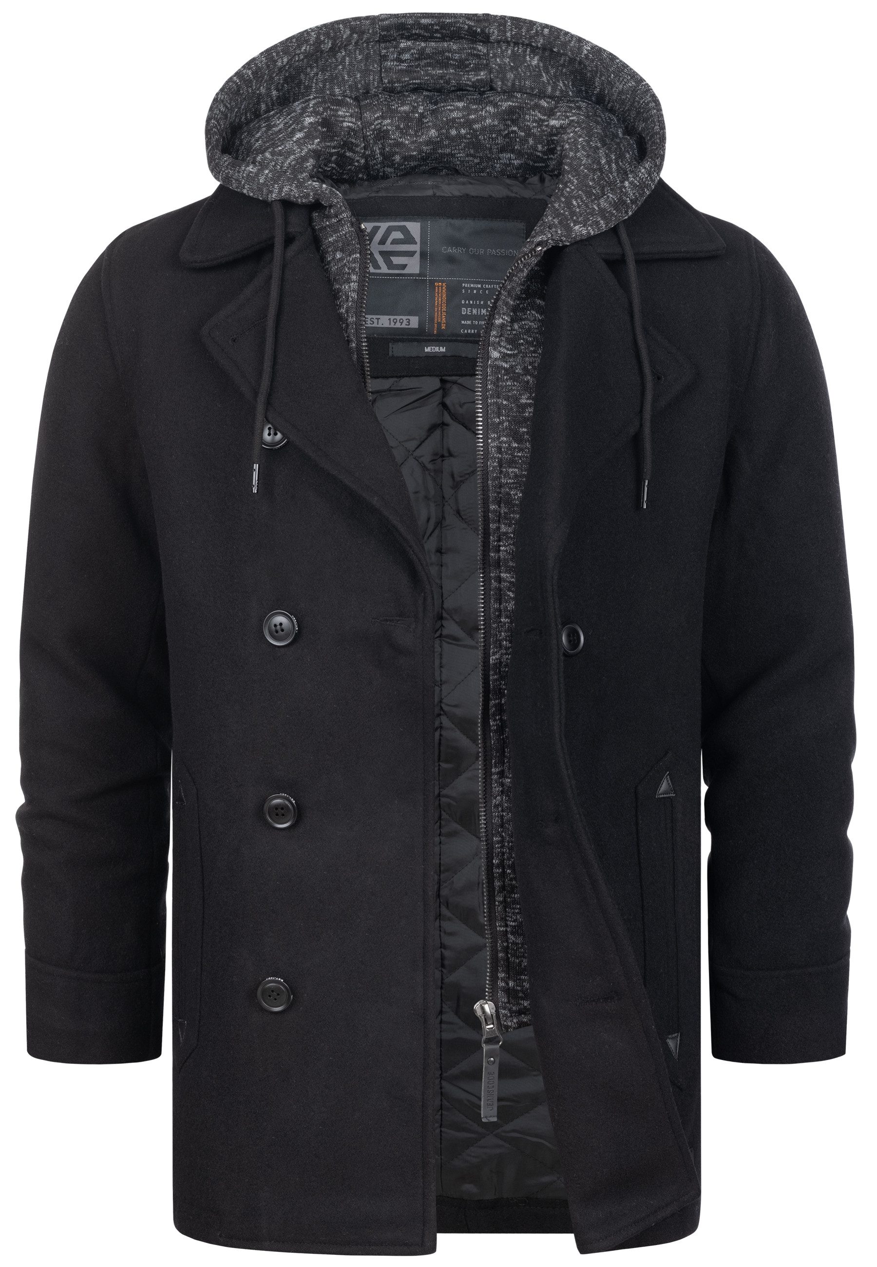 Indicode Kurzmantel Herren Cliff Mantel Winter Herrenmantel günstig online kaufen