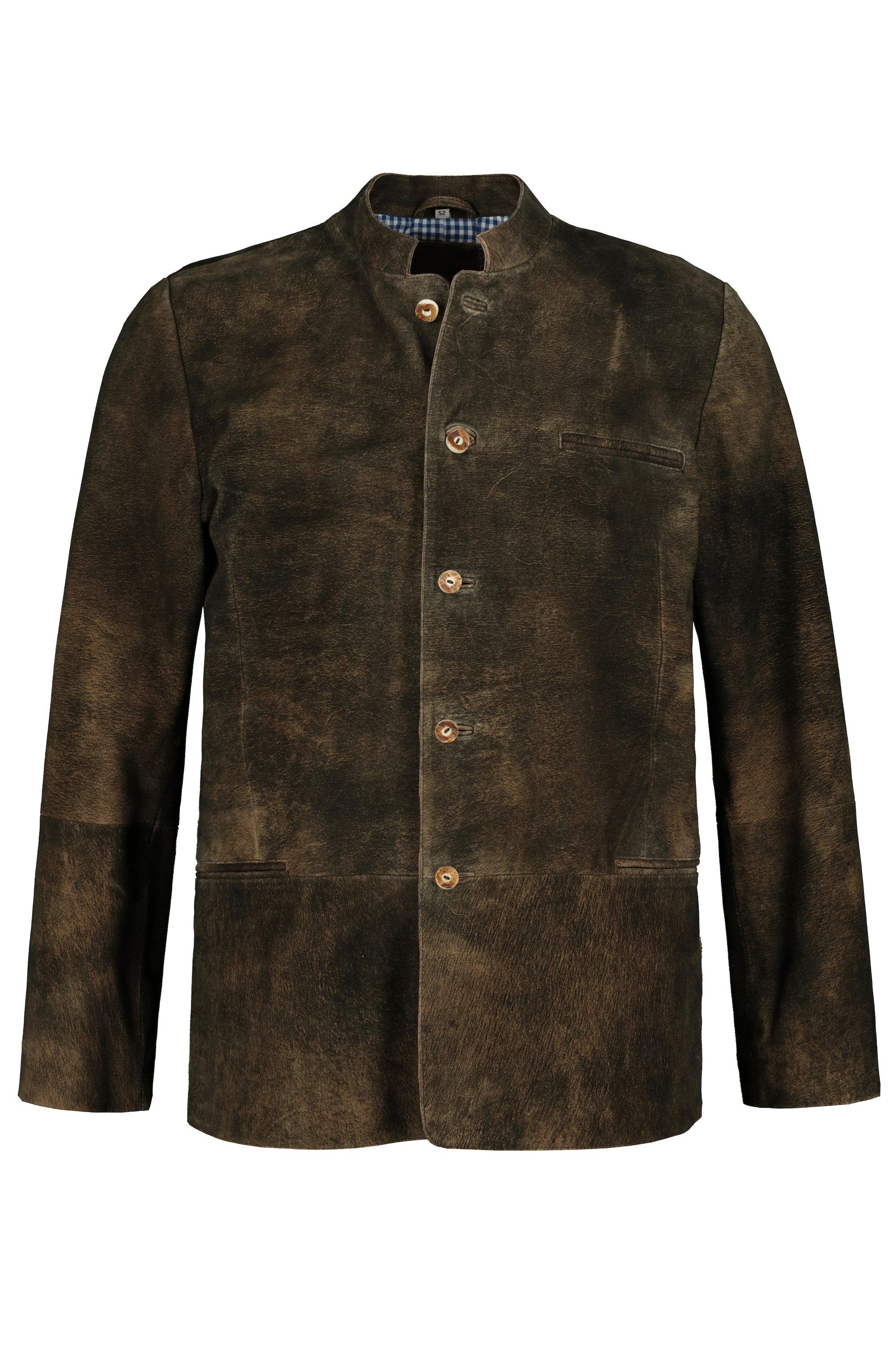 JP1880 Lederjacke Janker Ziegenveloursleder Tracht – Bild 2 von 5