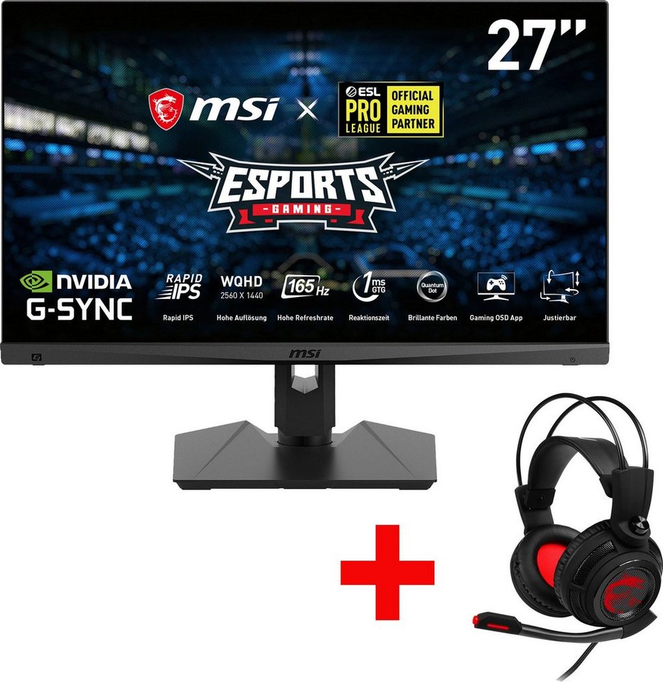 MSI Optix MAG274QRFDE-QD Gaming-LED-Monitor (69 cm/27 