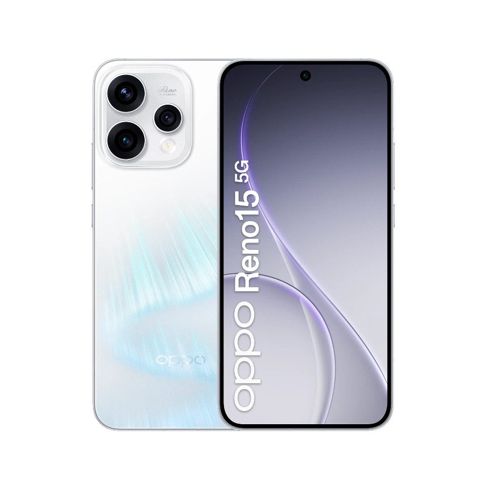 Oppo OPPO Reno15 5G 8+256GB Smartphone (6.59 Zoll, 256 GB Speicherplatz, 8 MP Kamera)