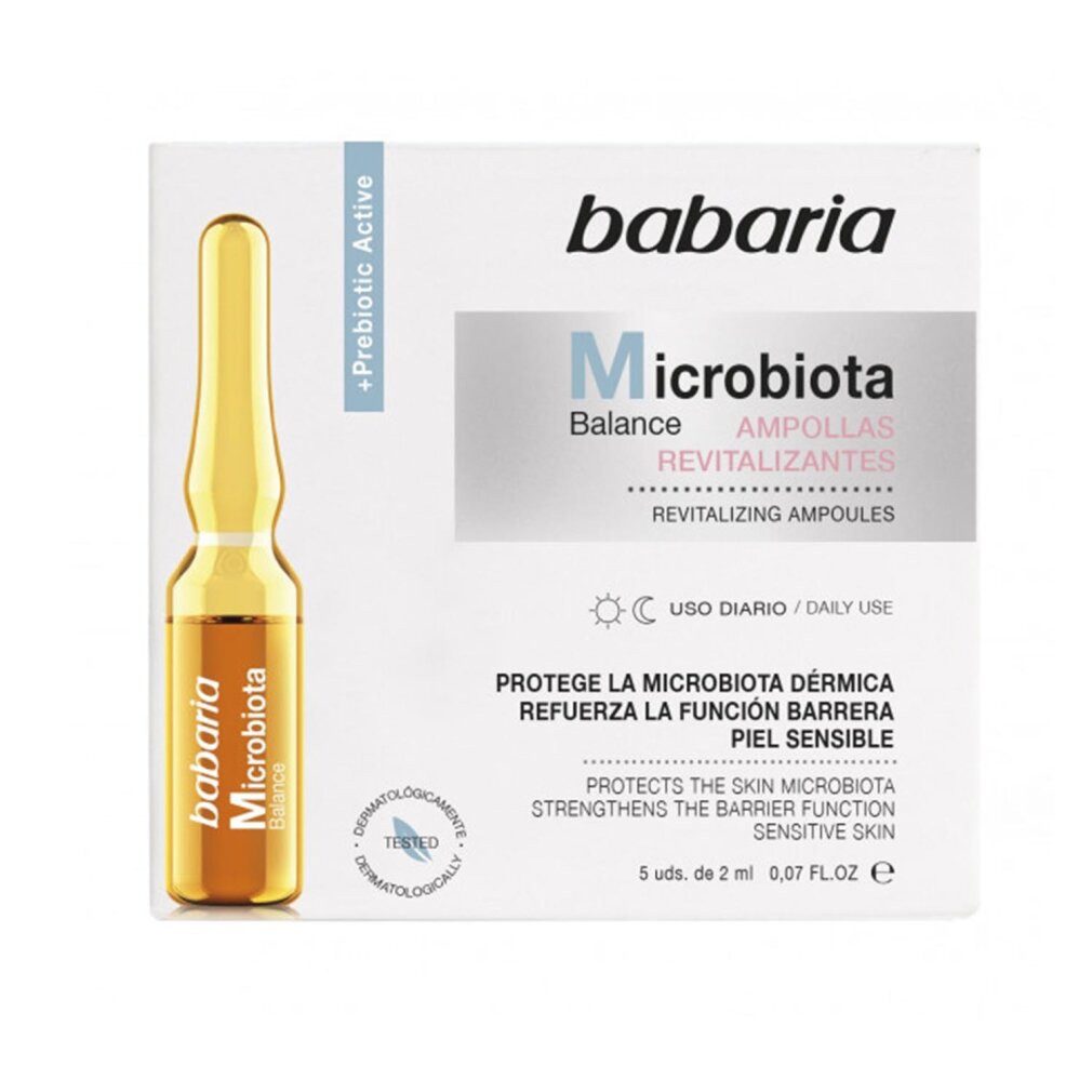 babaria Tagescreme Babaria Microbiota Balance Tratamiento Ampollas Revitalizantes