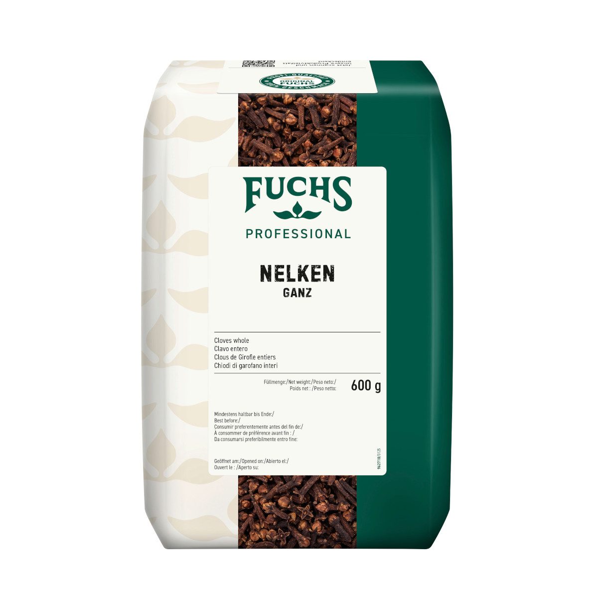 Fuchs Foodservice Gewürz, Fuchs Foodservice Nelken ganz süß-würzige Tiefe Packung 600g