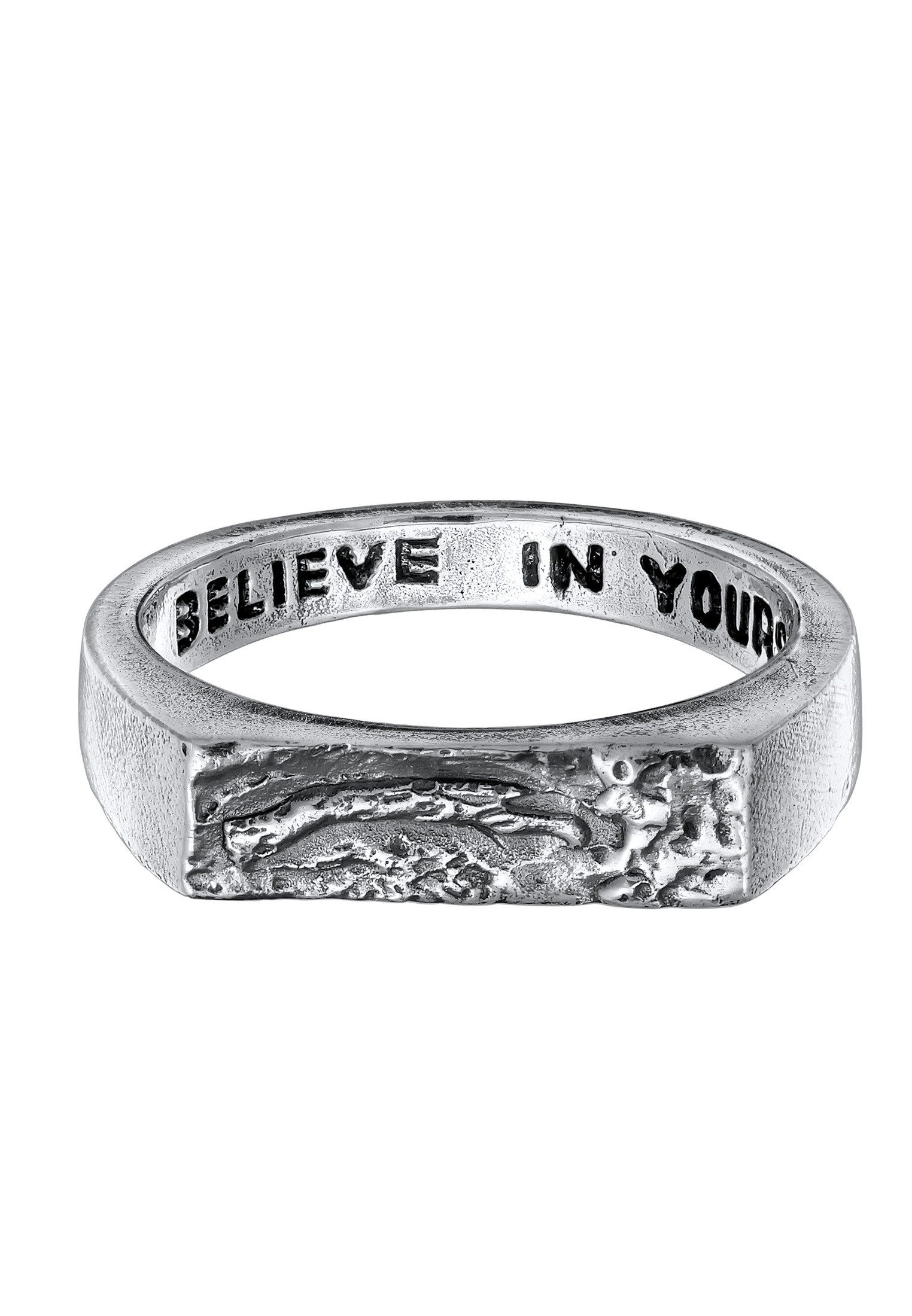 HAZE & GLORY Siegelring Rough Bar Ring 925 Silber günstig online kaufen