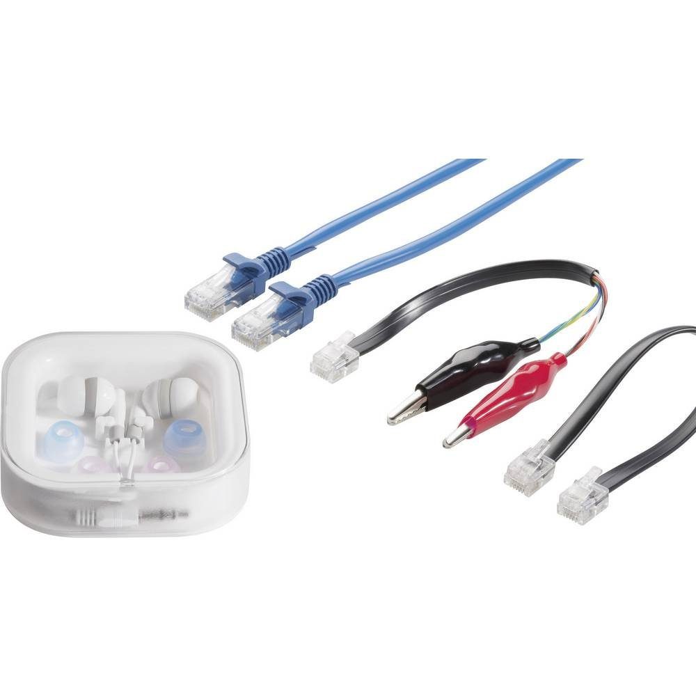 Basetech Leitungsortungsgerät Leitungssucher und Kabeltester BT-300 WT